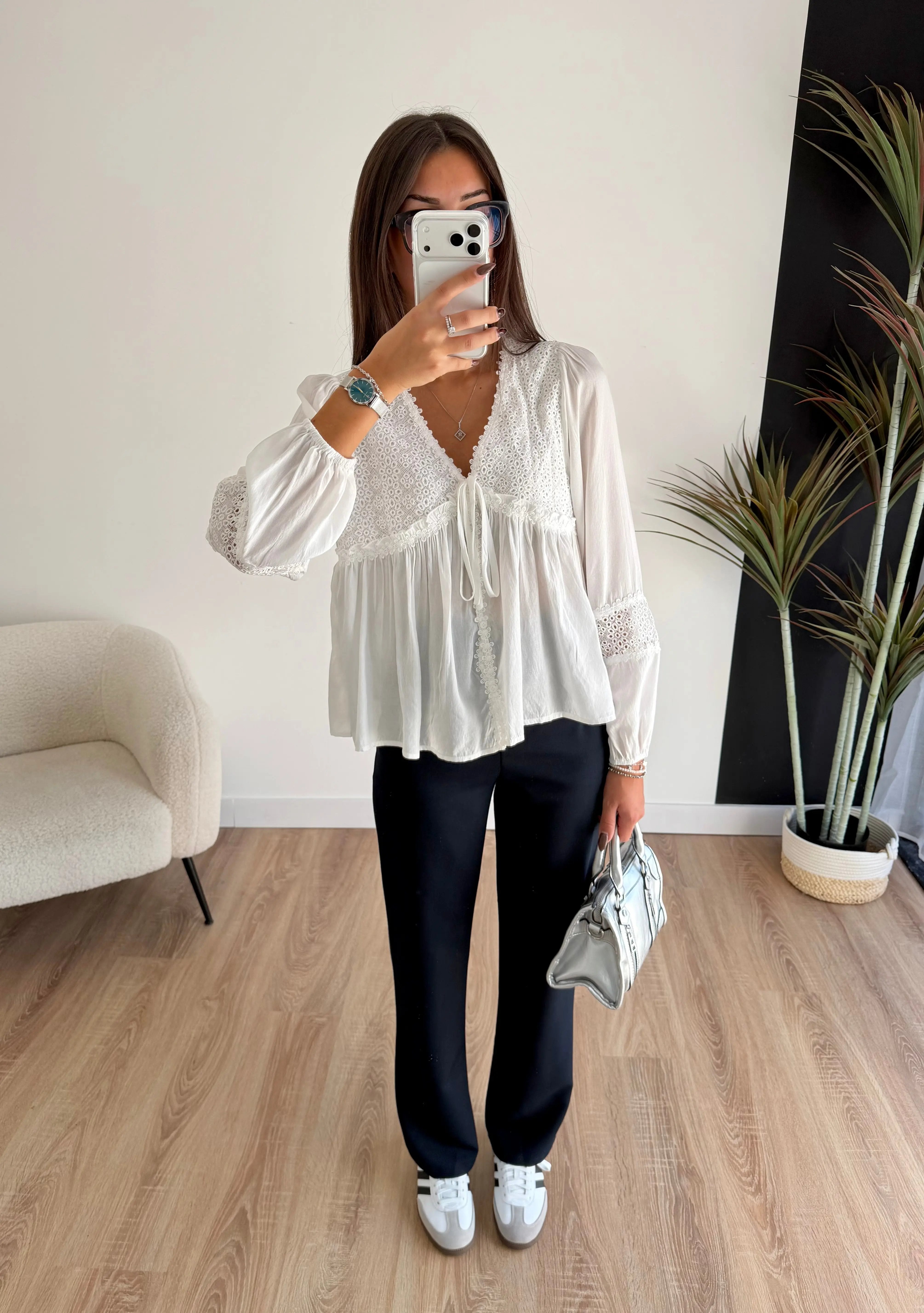 Blouse blanche DS.Sélection
