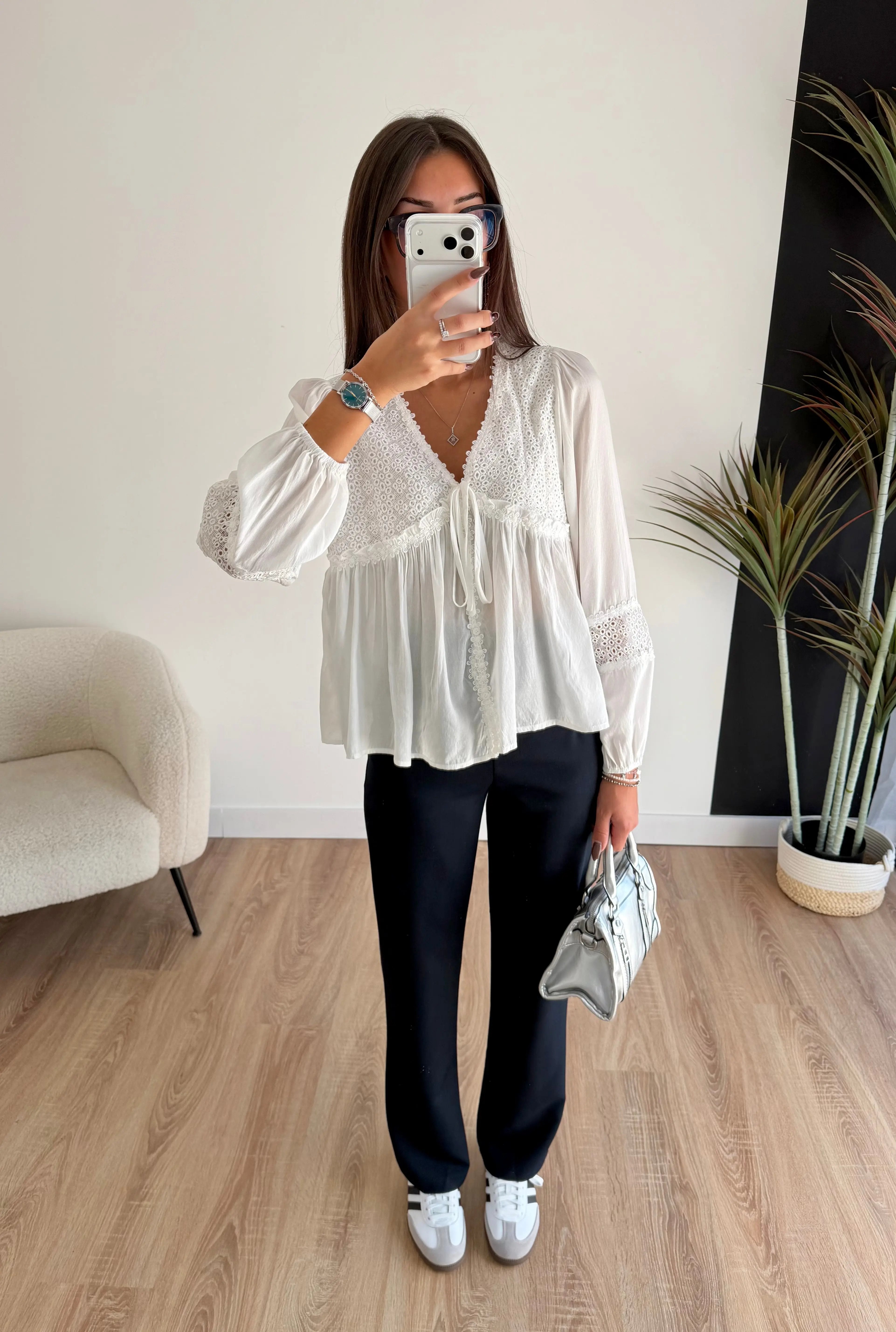 Blouse blanche DS.Sélection