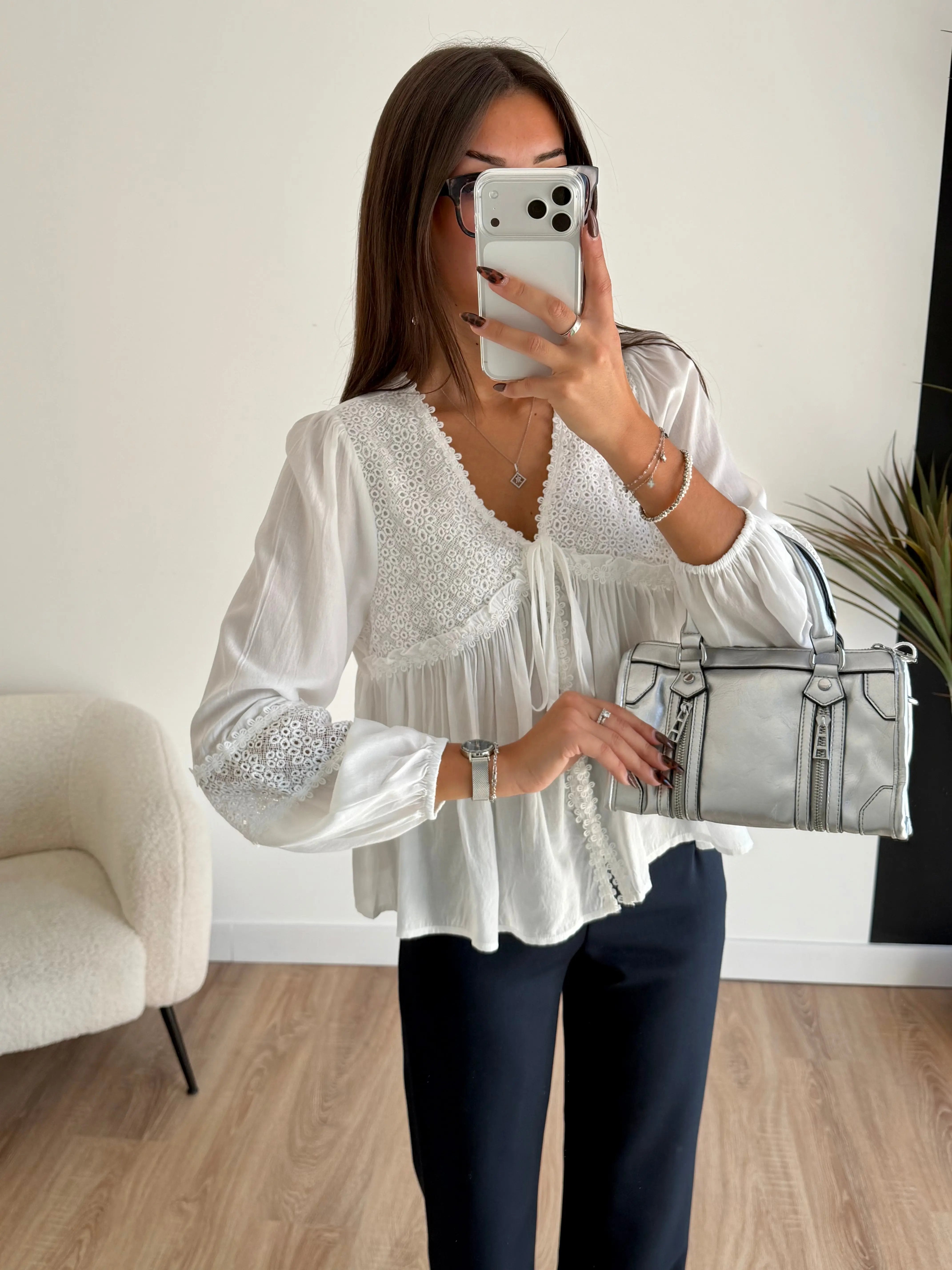 Blouse blanche DS.Sélection