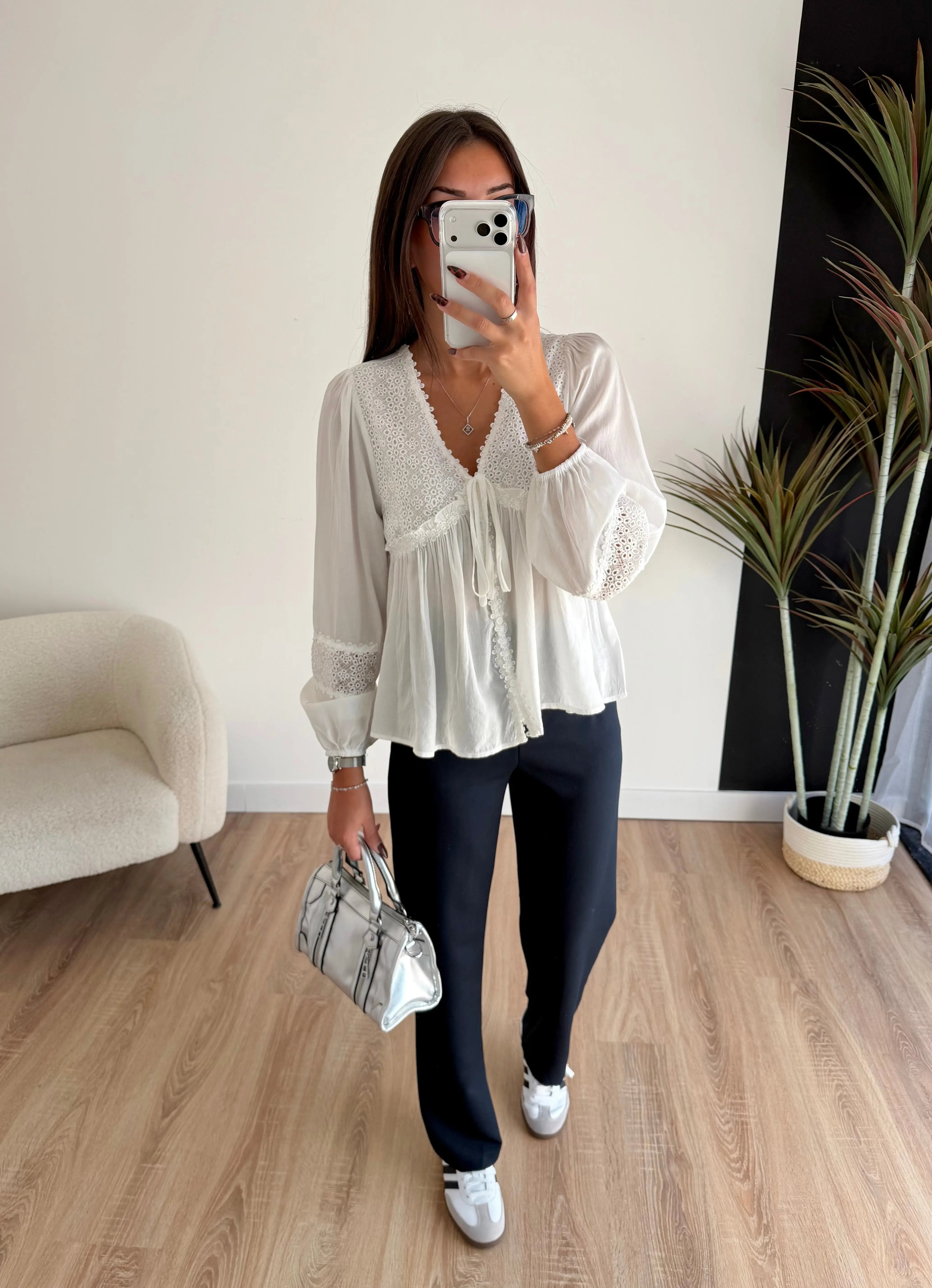 Blouse blanche DS.Sélection