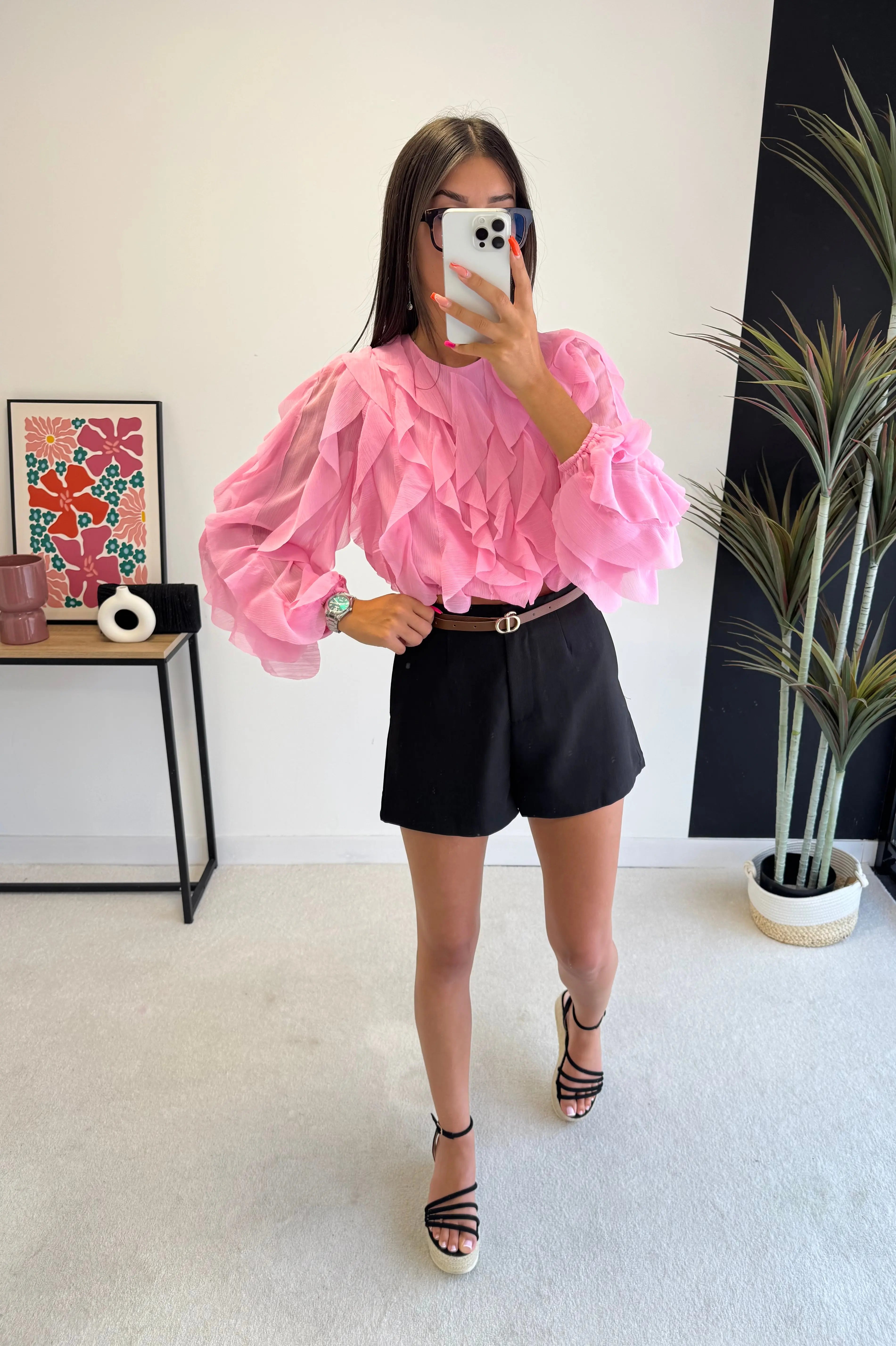 Blouse rose DS.Sélection
