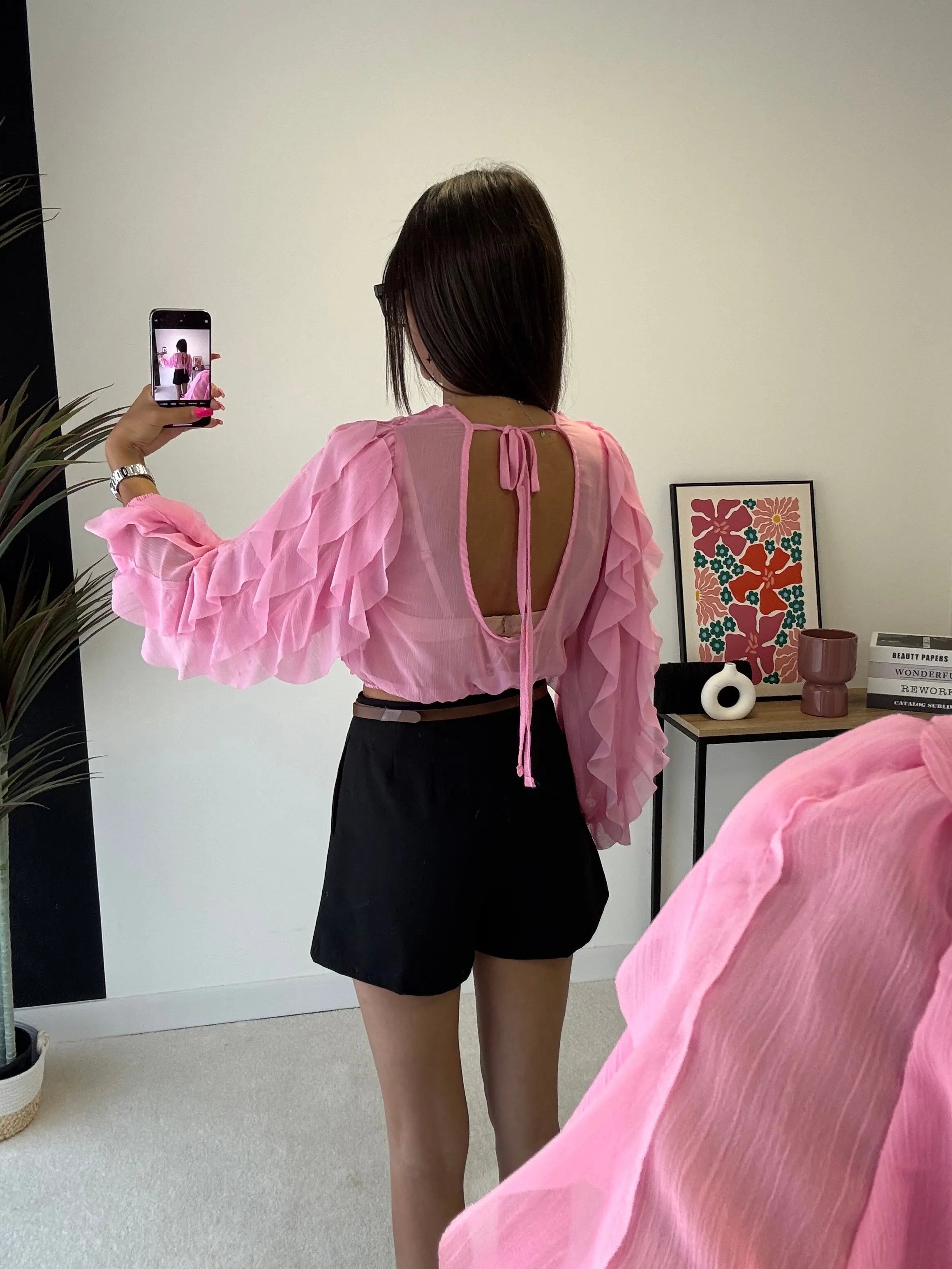 Blouse rose DS.Sélection