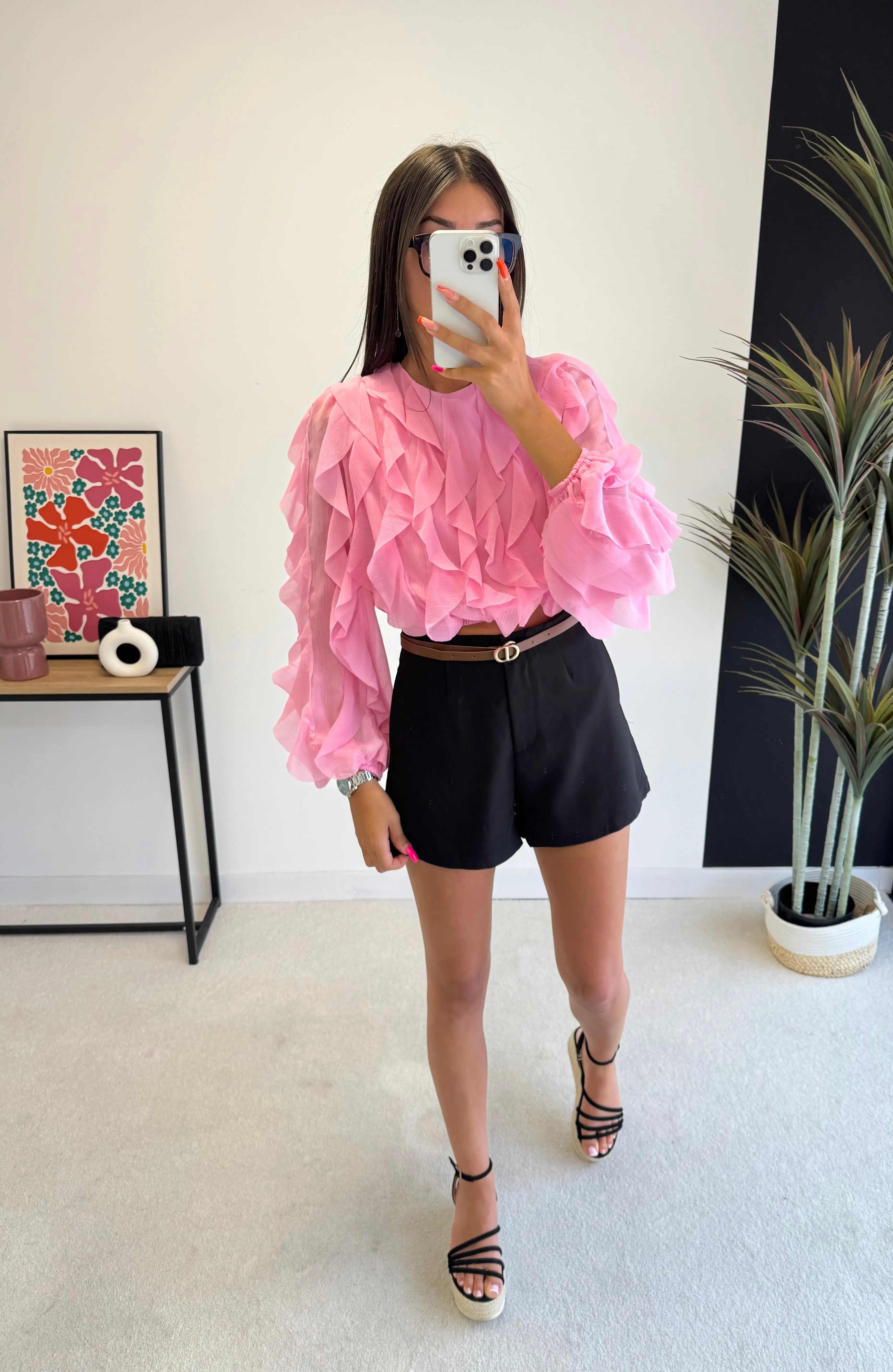 Blouse rose DS.Sélection