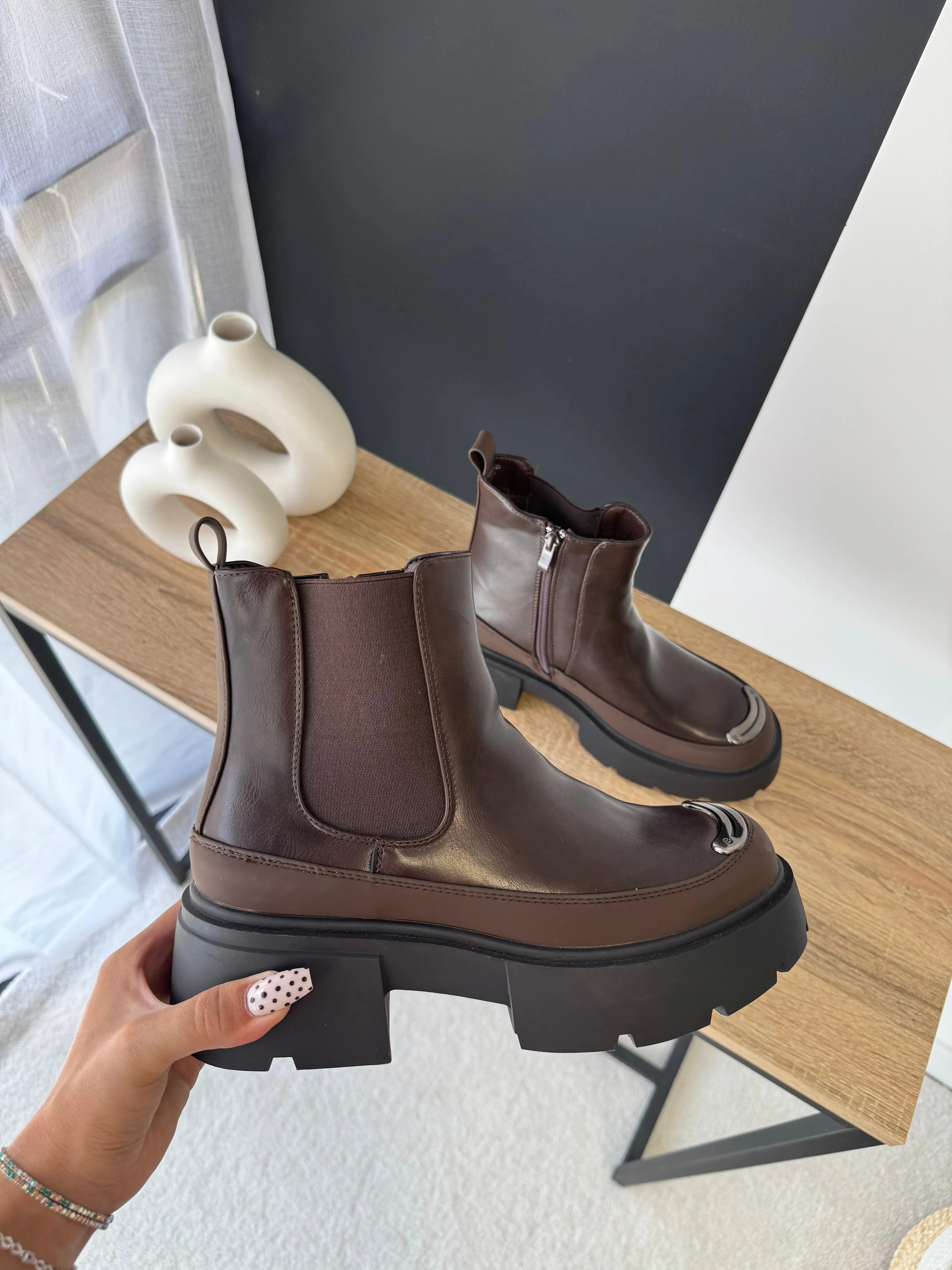 Bottines marrons DS.Sélection