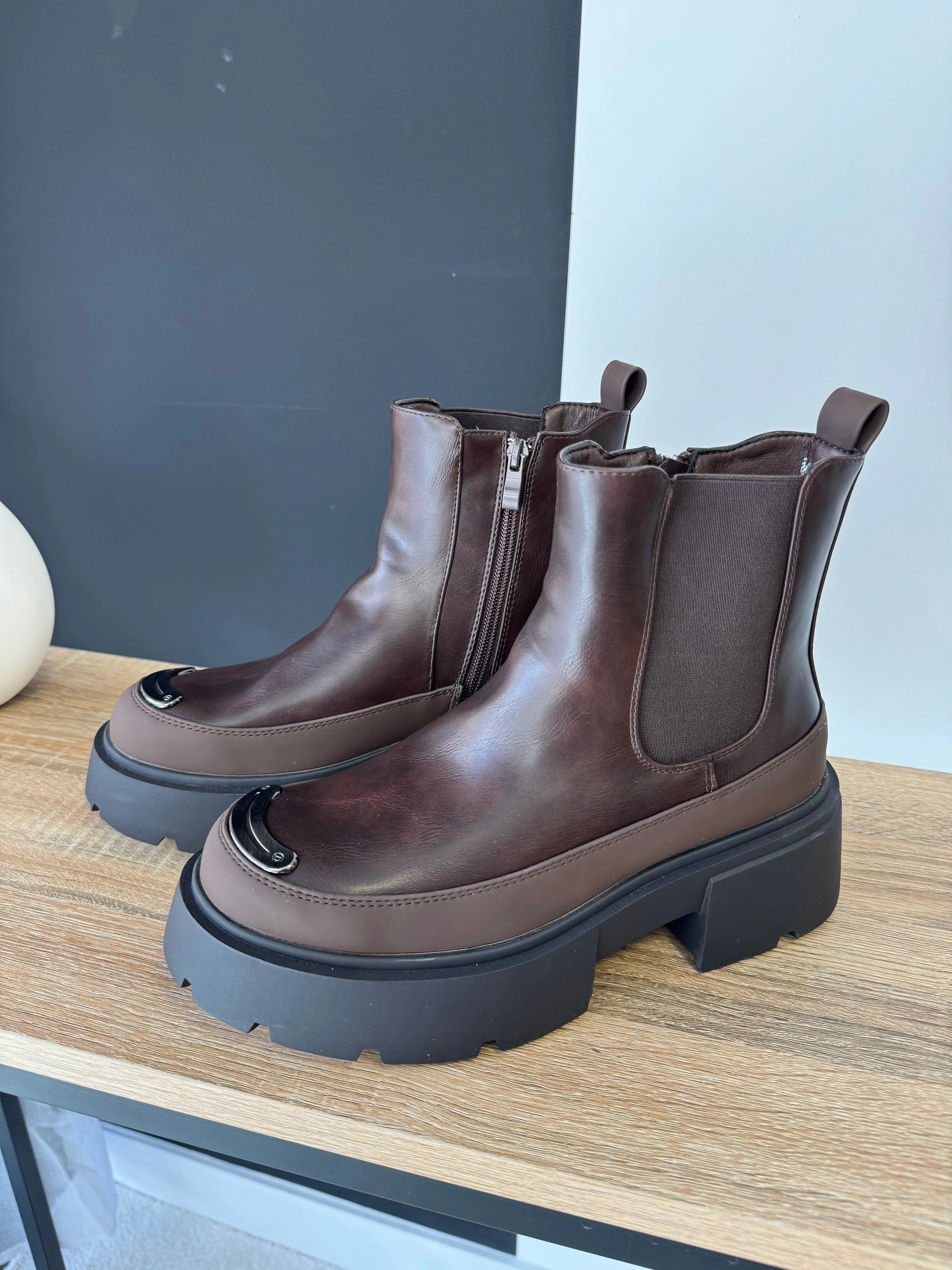 Bottines marrons DS.Sélection