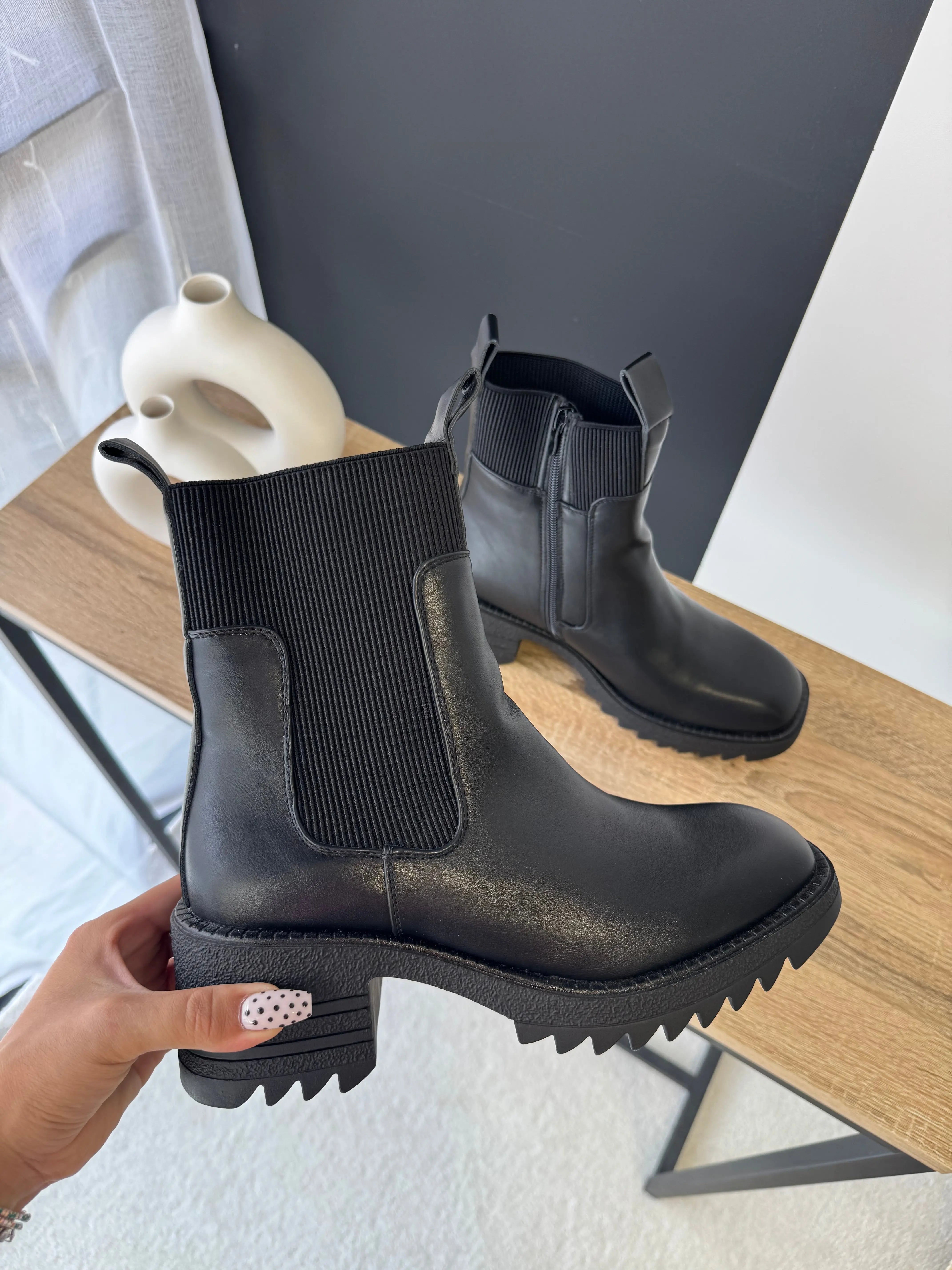 Bottines noires DS.Sélection