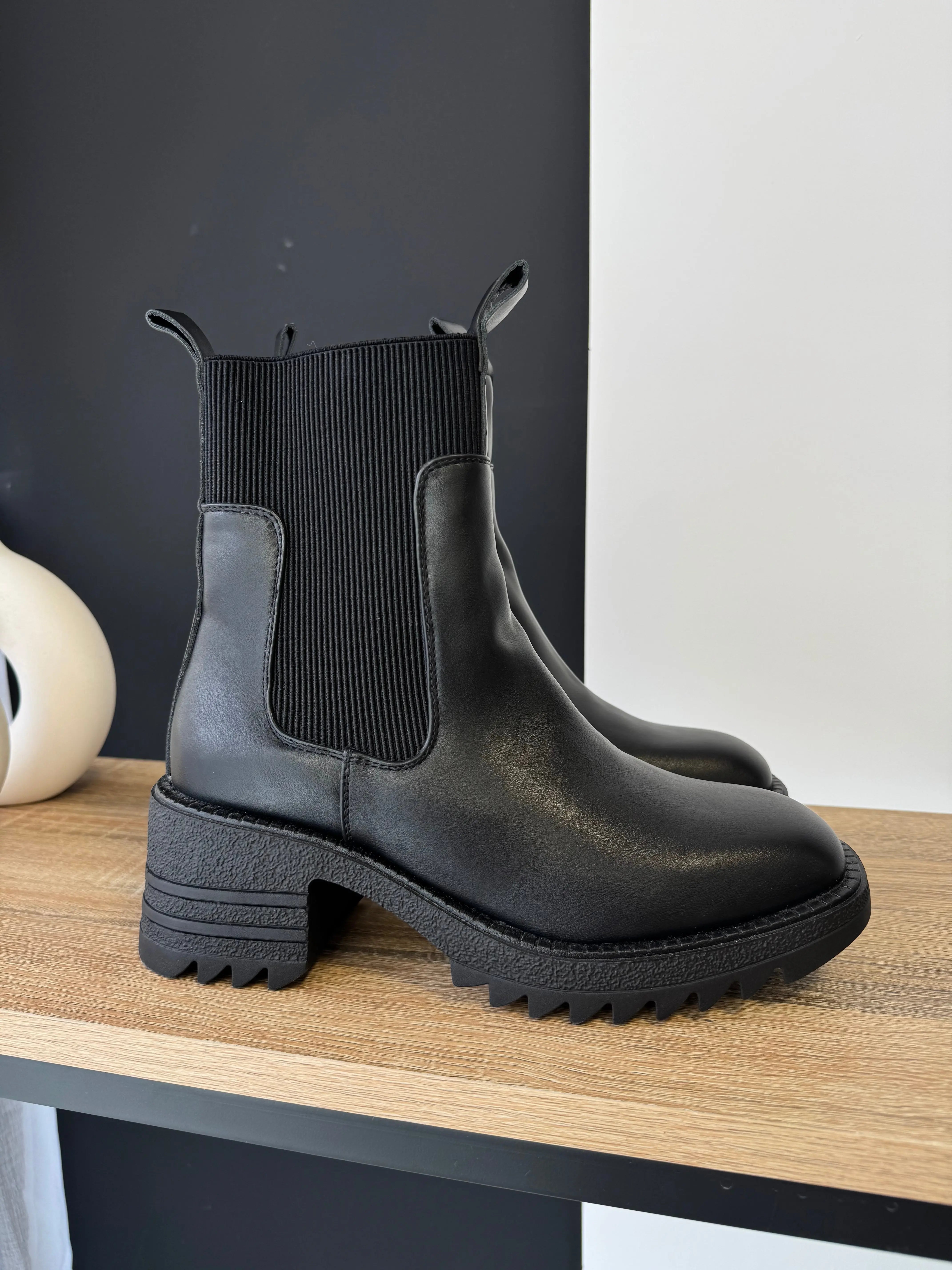 Bottines noires DS.Sélection