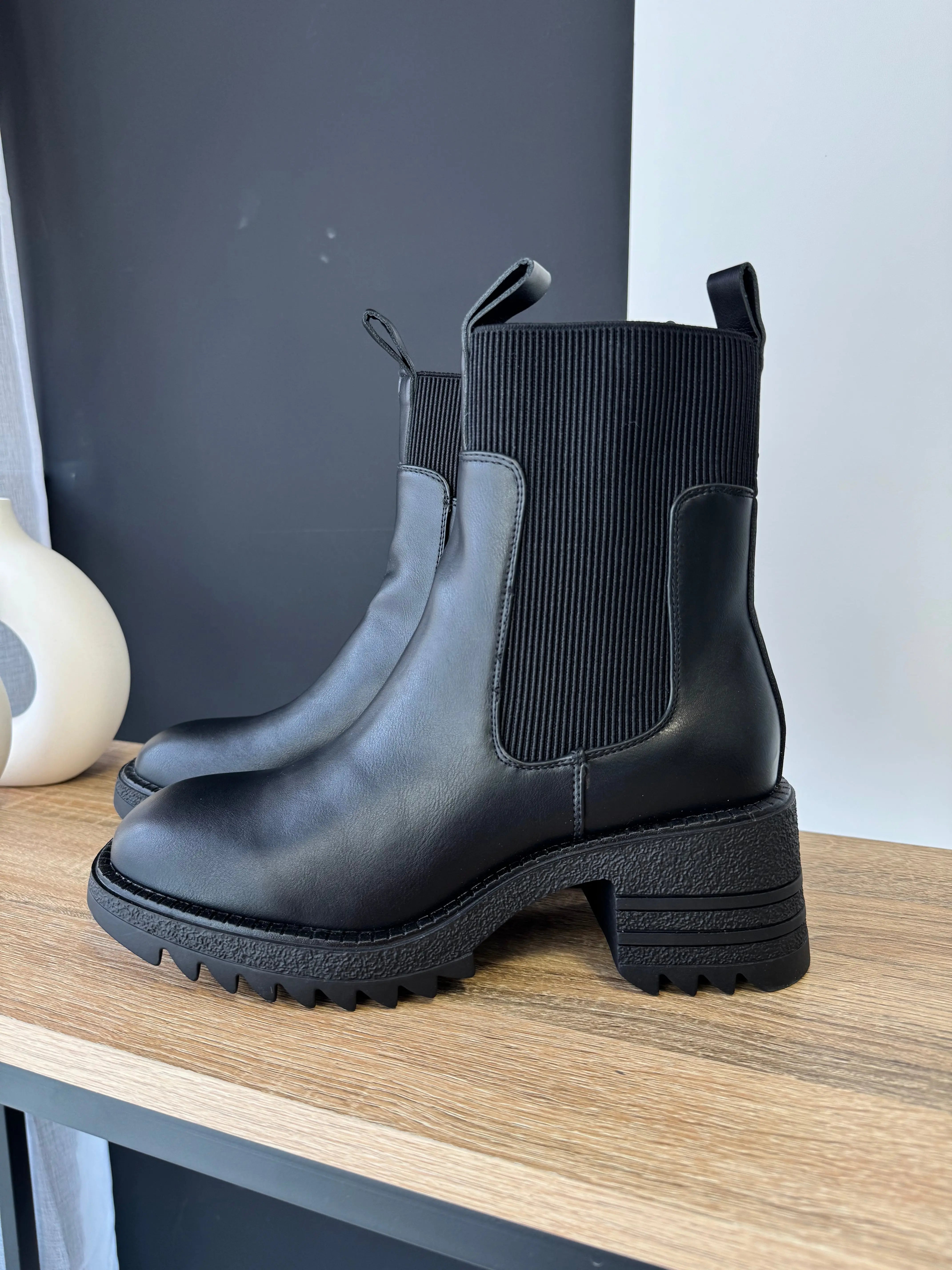 Bottines noires DS.Sélection
