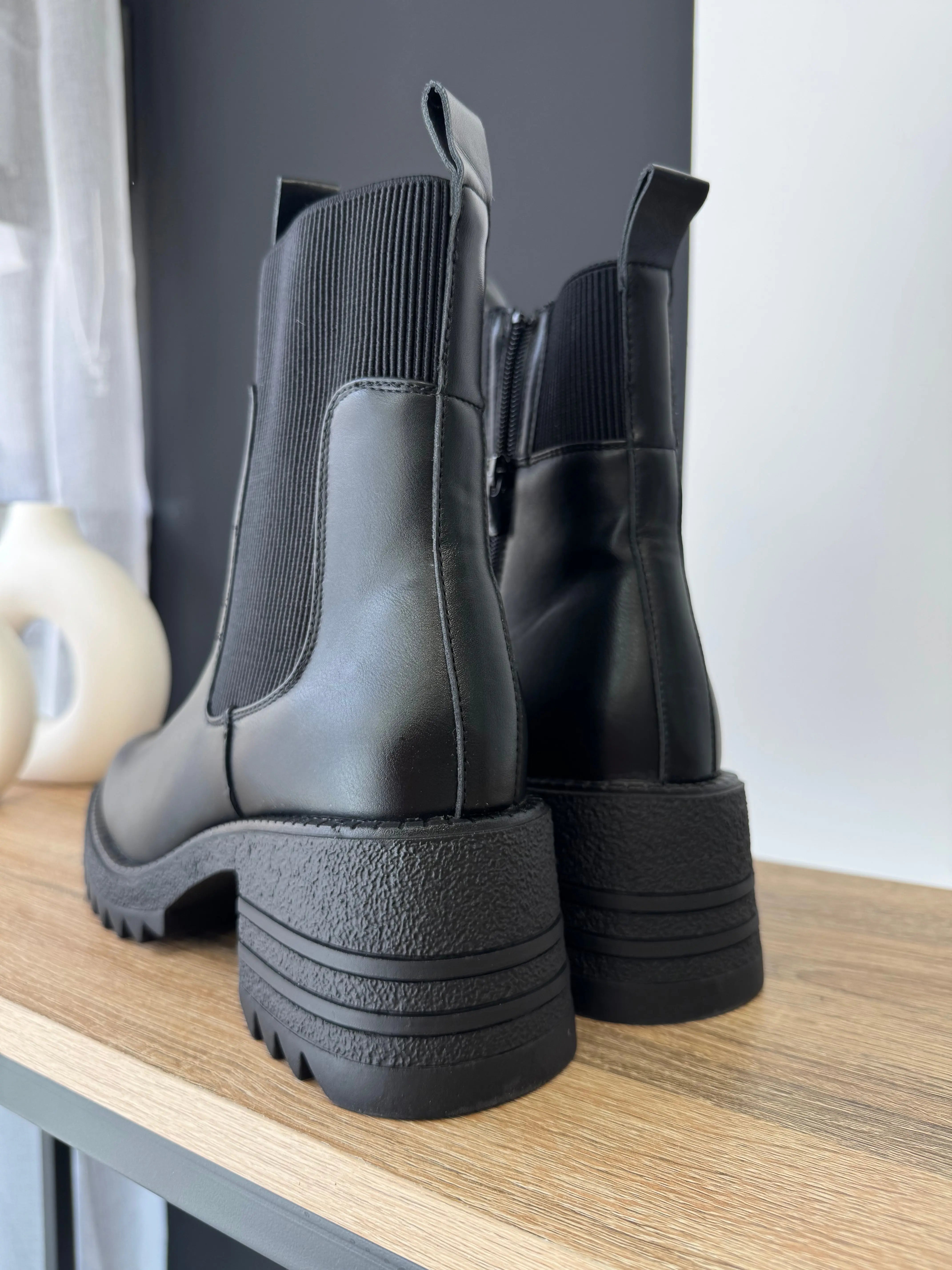 Bottines noires DS.Sélection