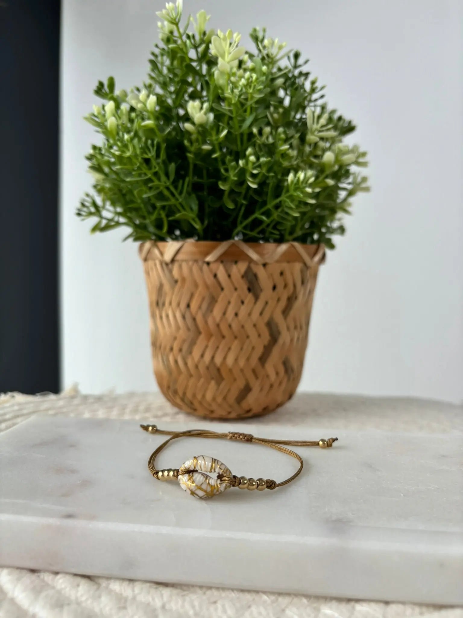 Bracelet doré coquillage DS.Sélection