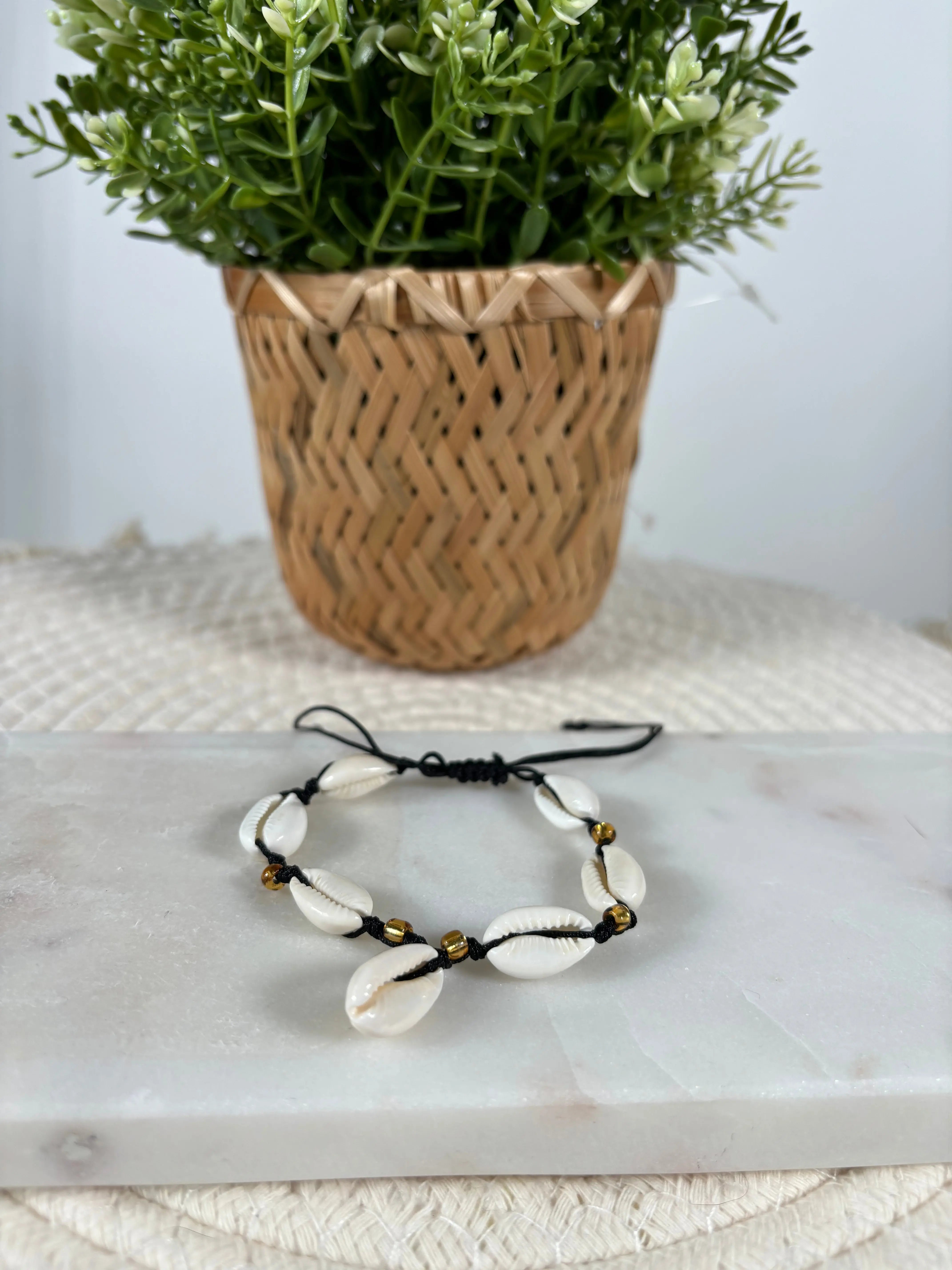 Bracelets de cheville coquillages DS.Sélection
