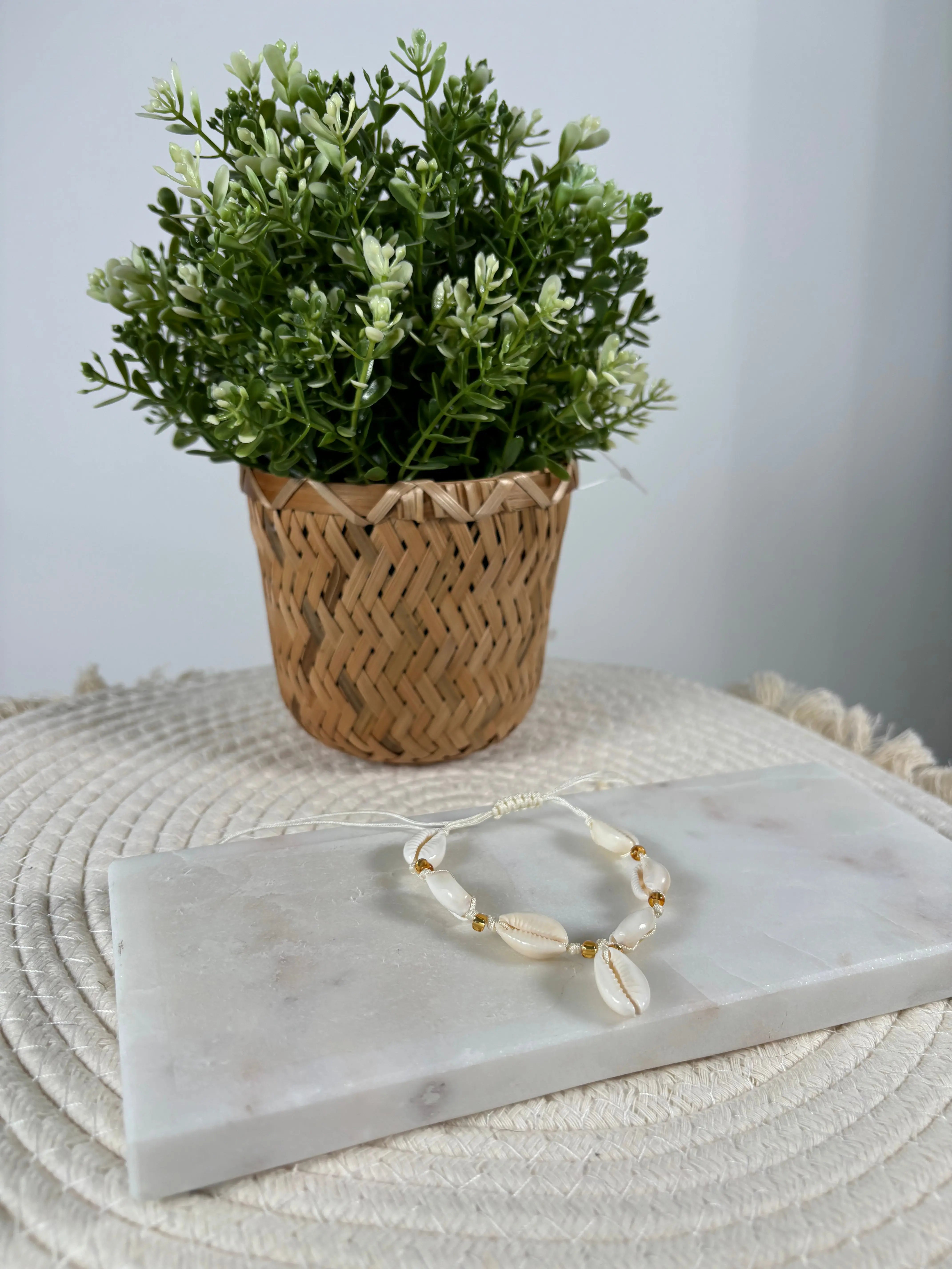 Bracelets de cheville coquillages DS.Sélection