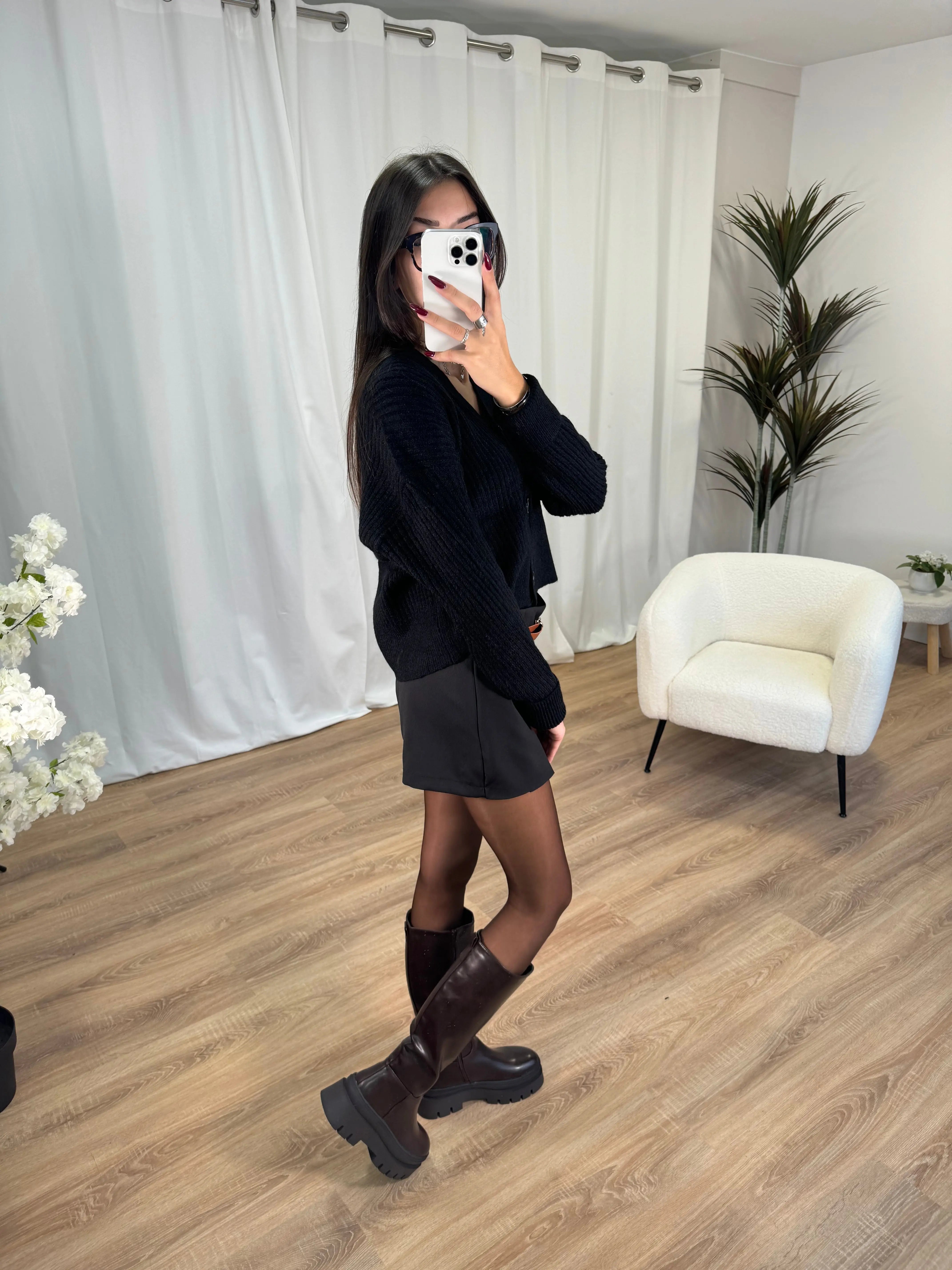 Cardigan noir DS.Sélection