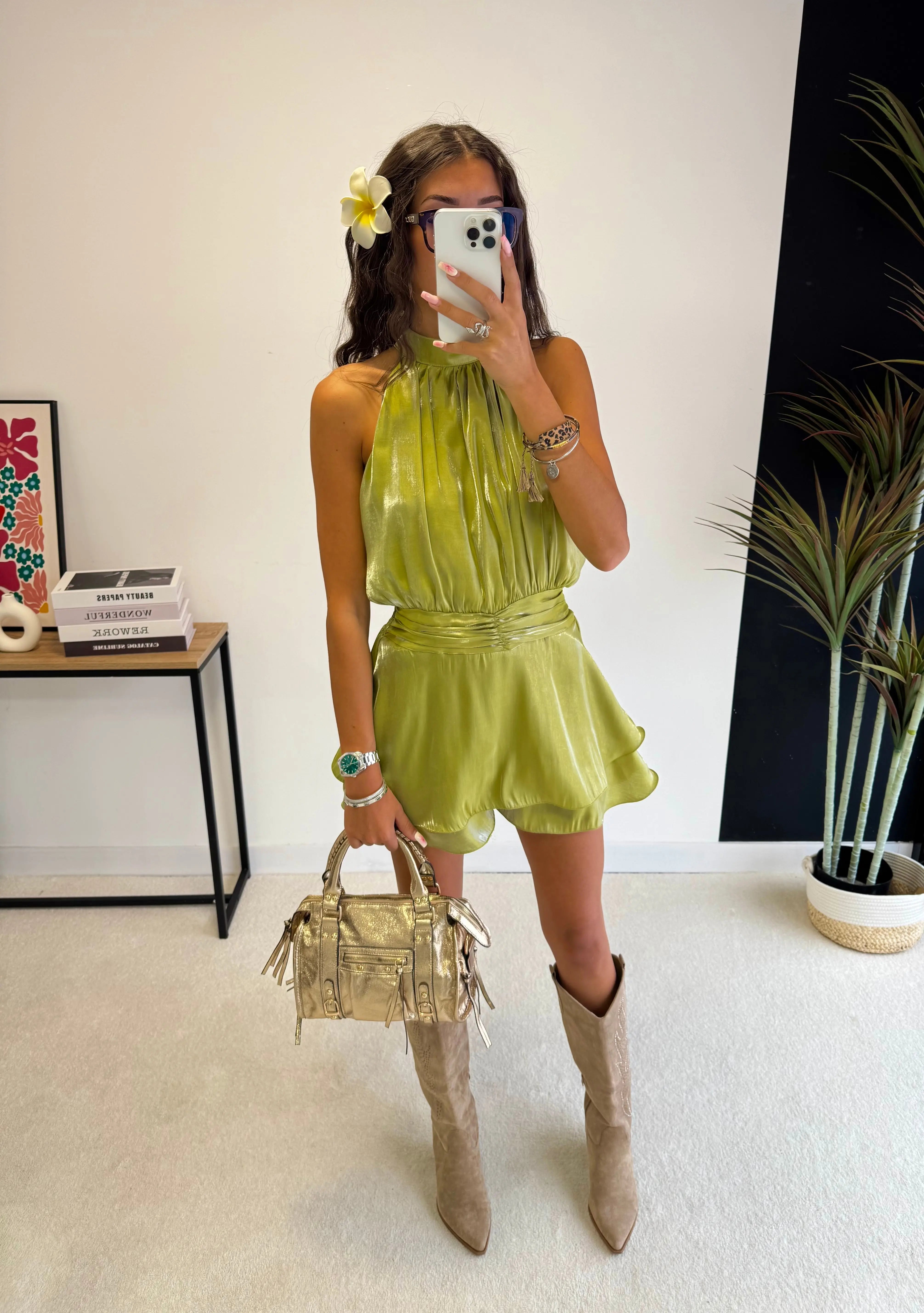 Combishort satinée DS.Sélection