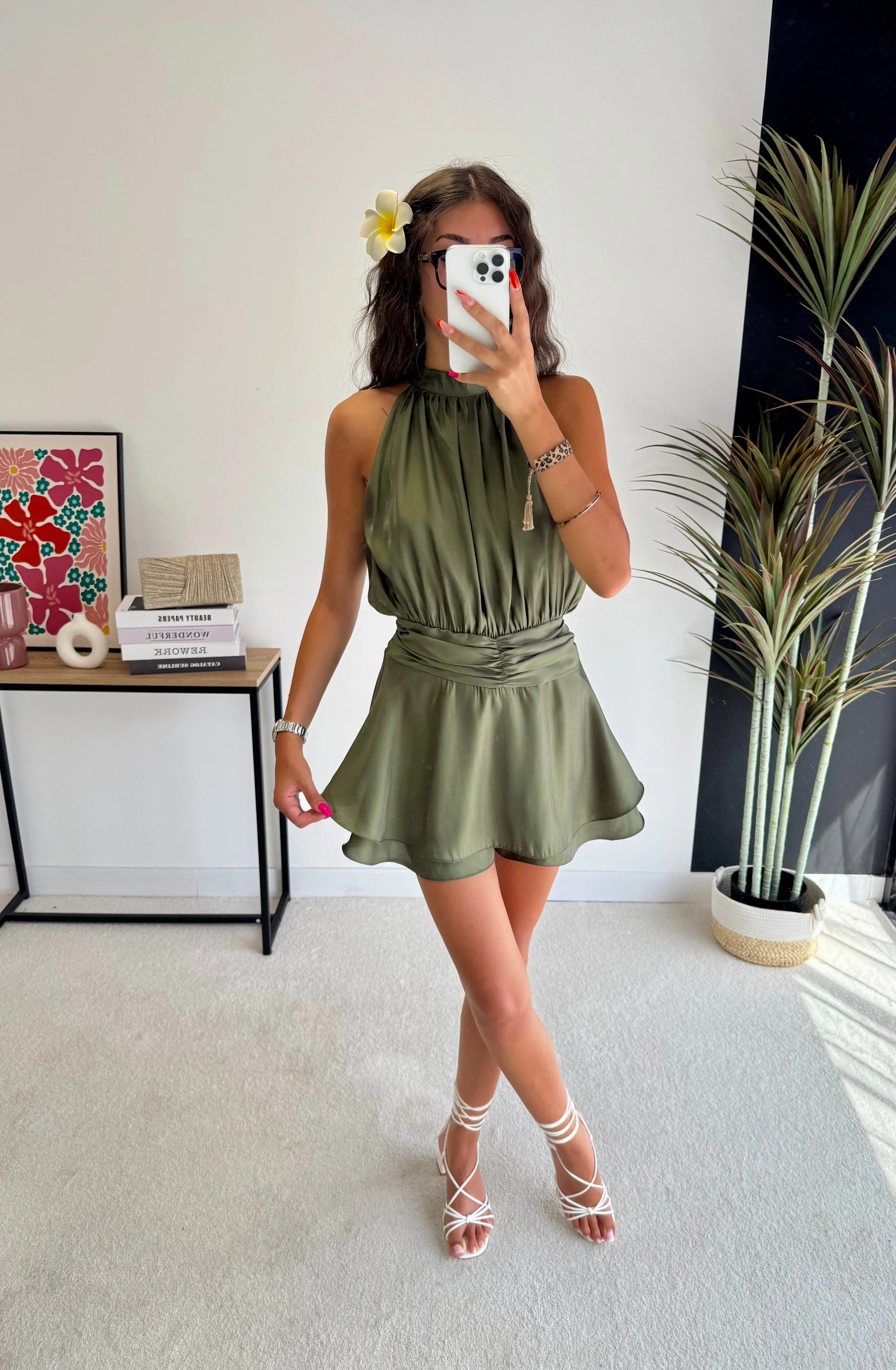 Combishort satinée DS.Sélection