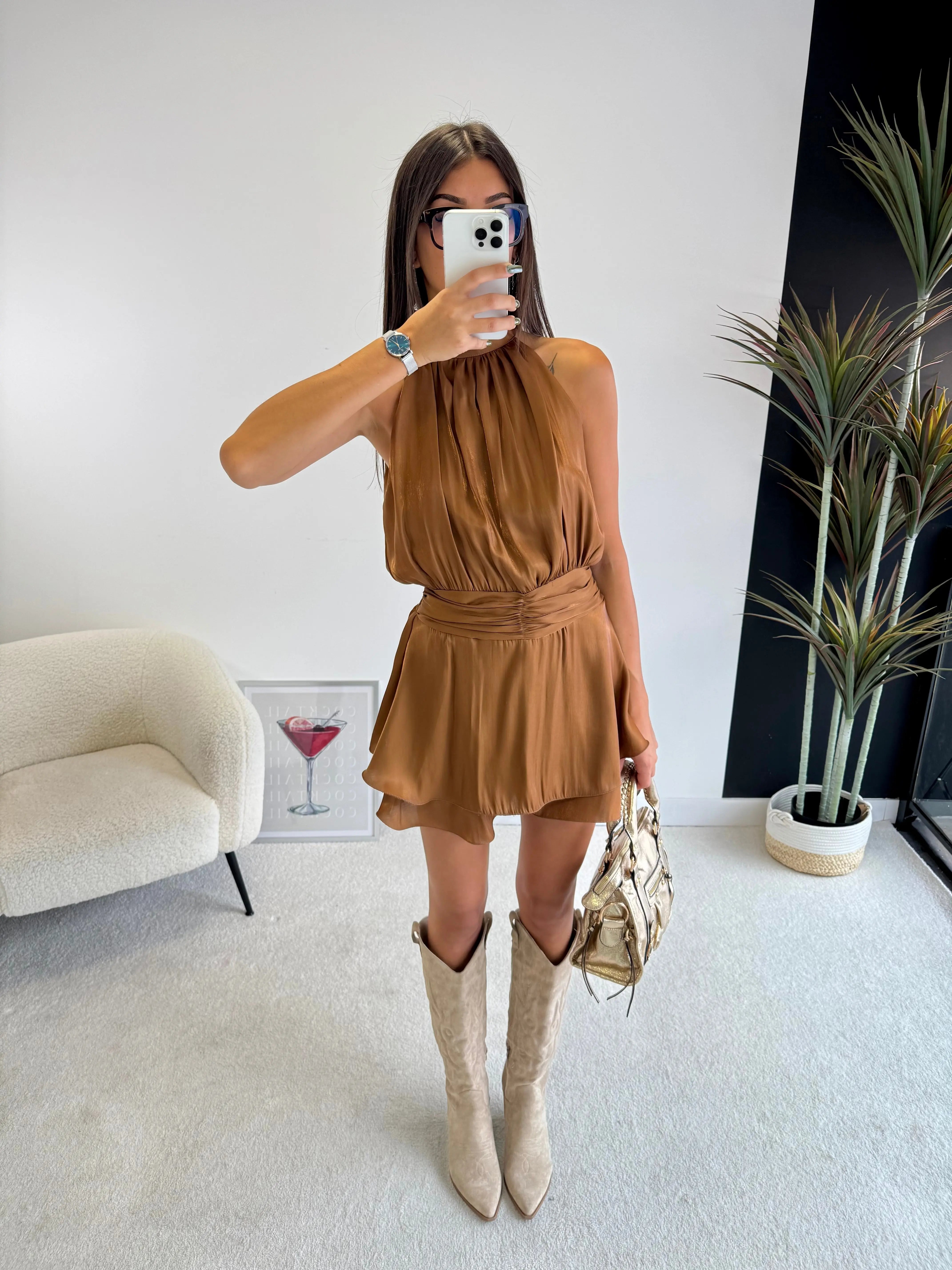 Combishort satinée DS.Sélection