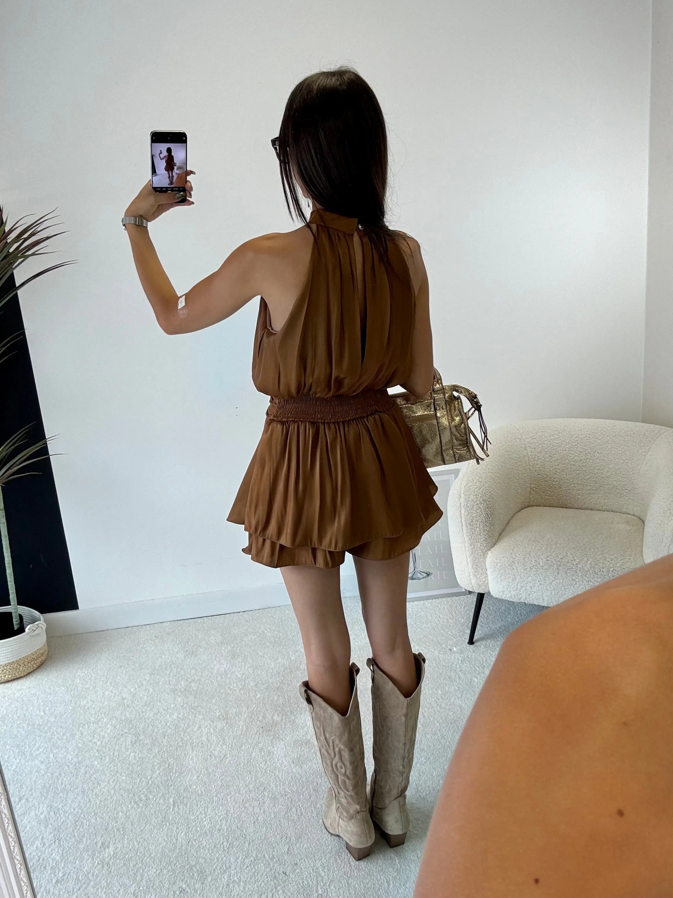 Combishort satinée DS.Sélection