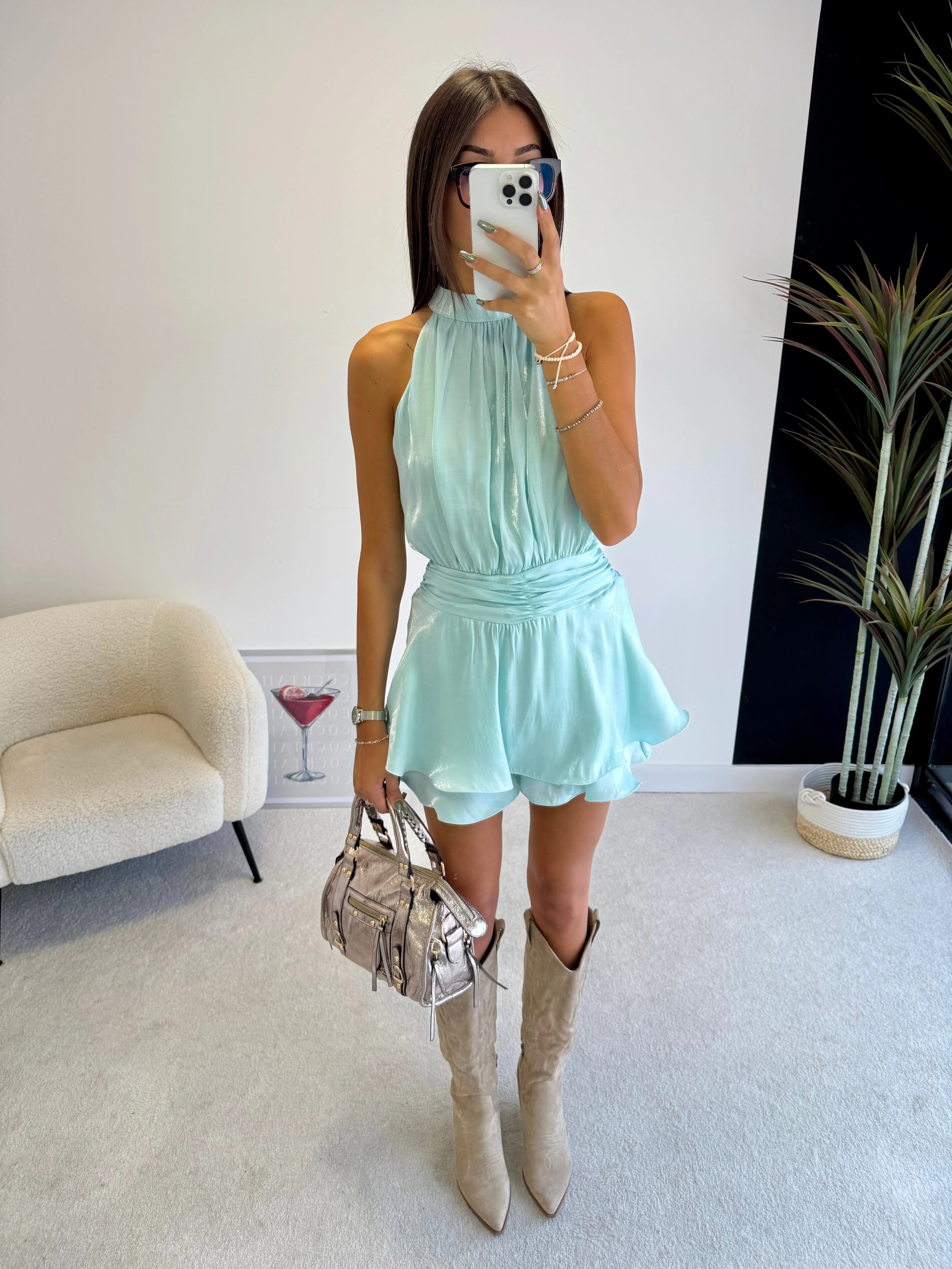 Combishort satinée DS.Sélection