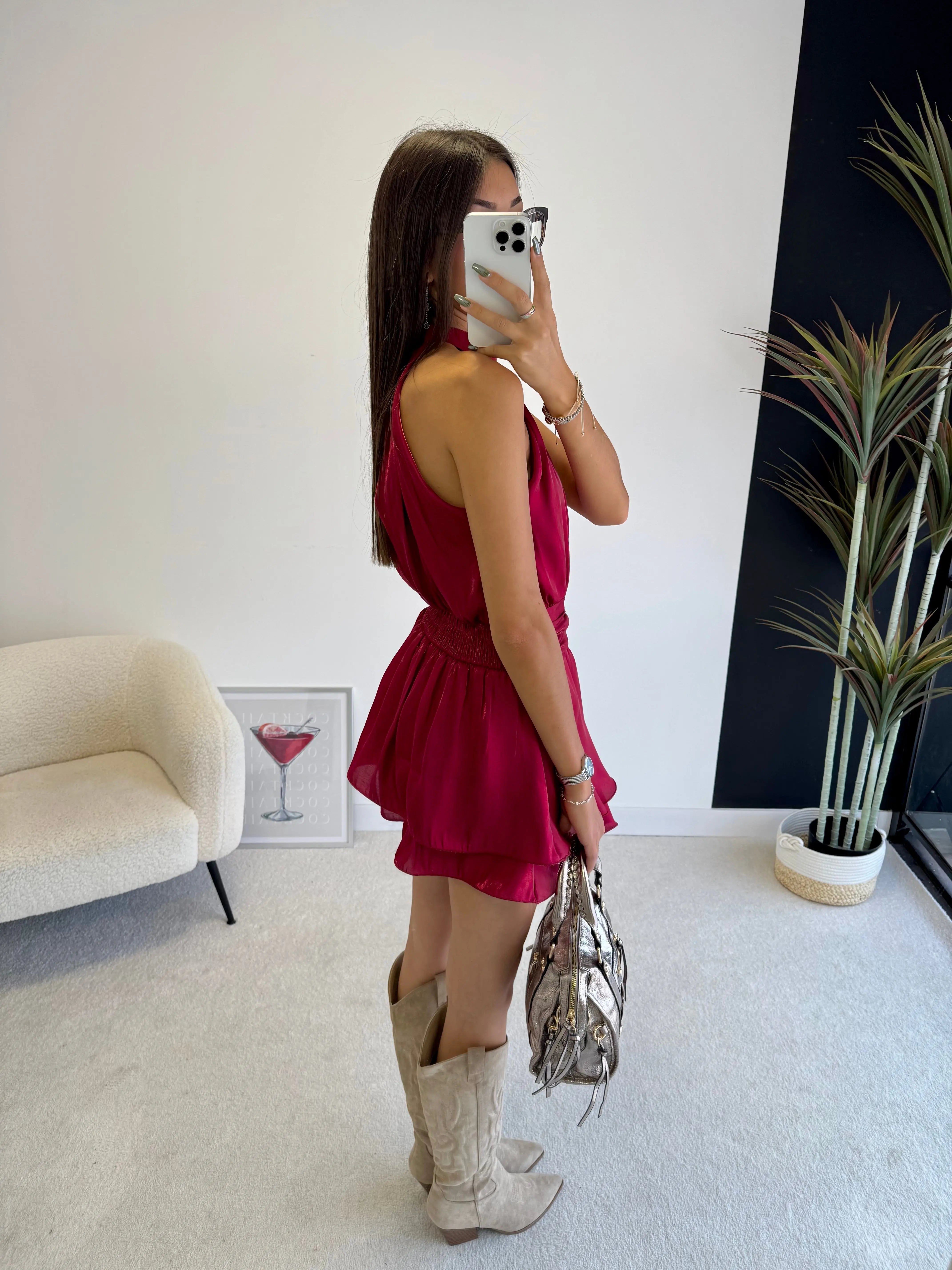 Combishort satinée DS.Sélection