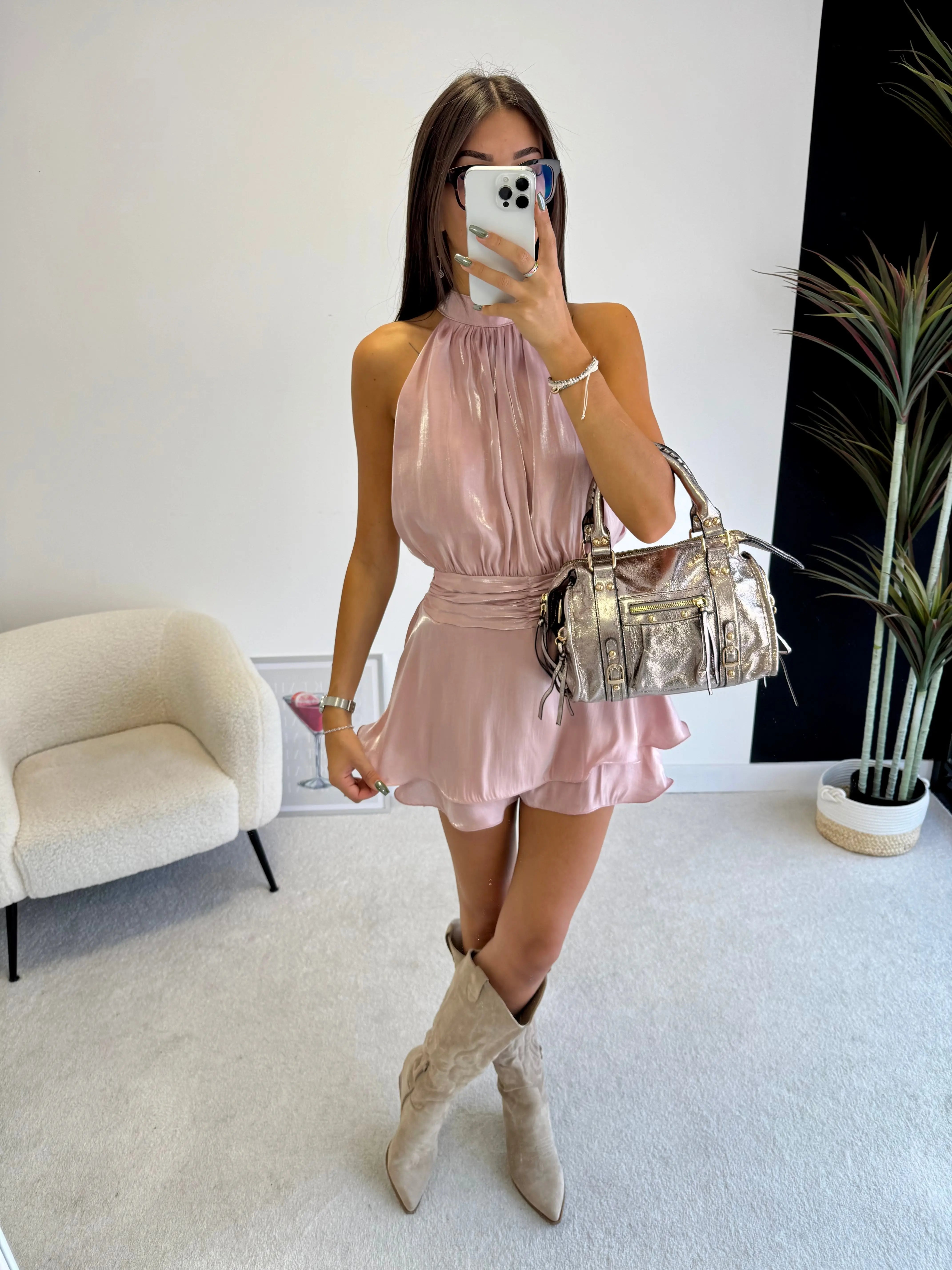 Combishort satinée DS.Sélection