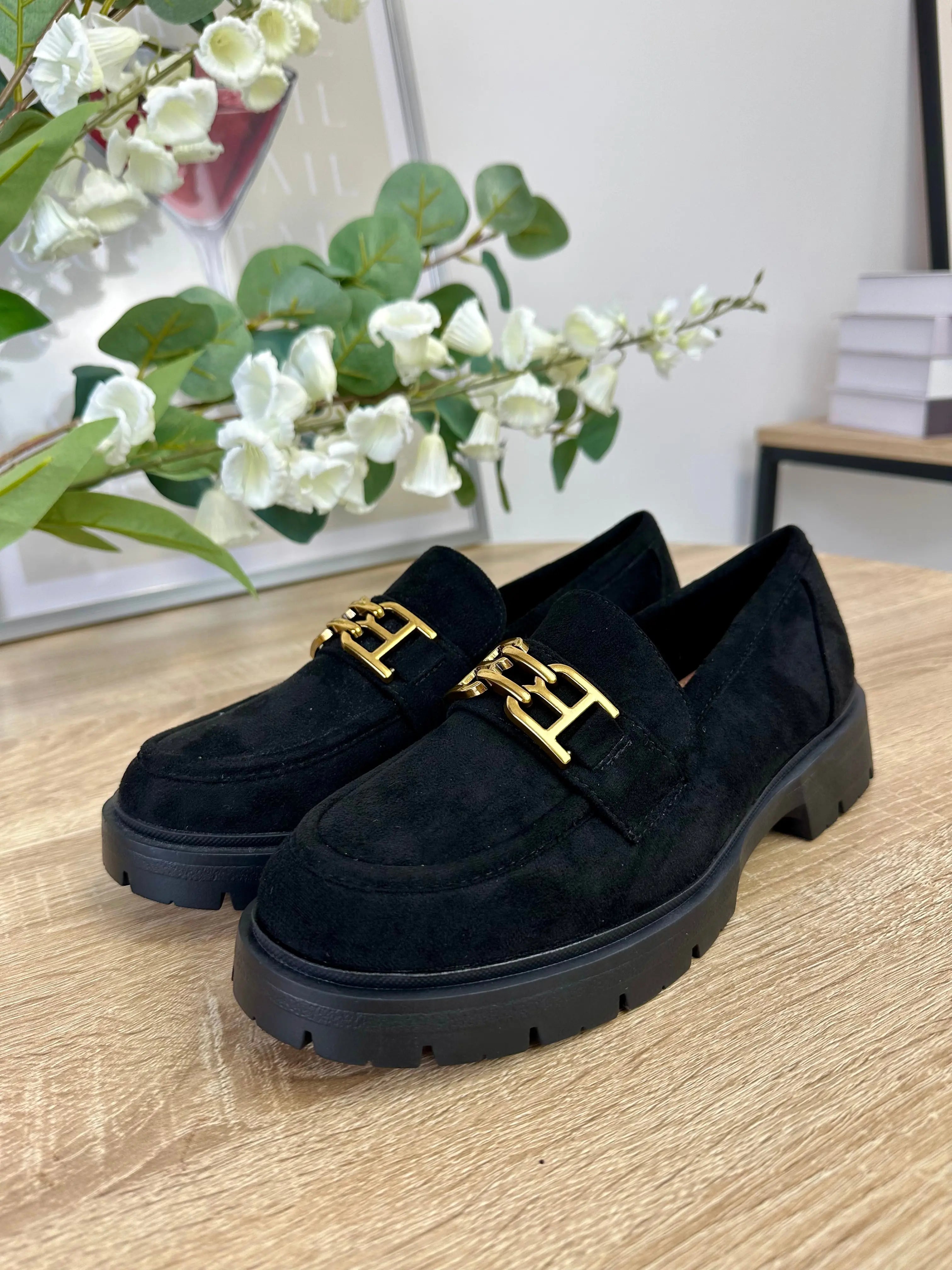 Mocassins noirs DS.Sélection
