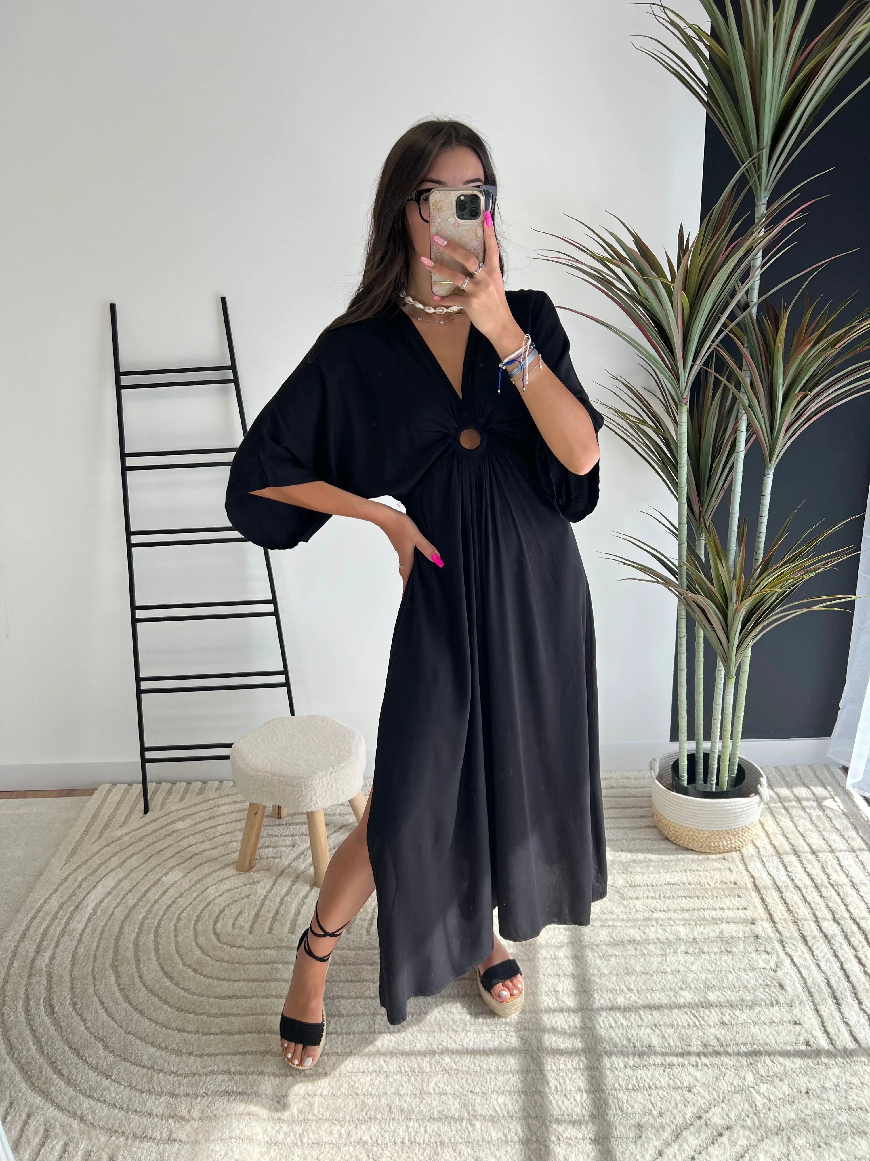 Robe longue noir DS.Sélection