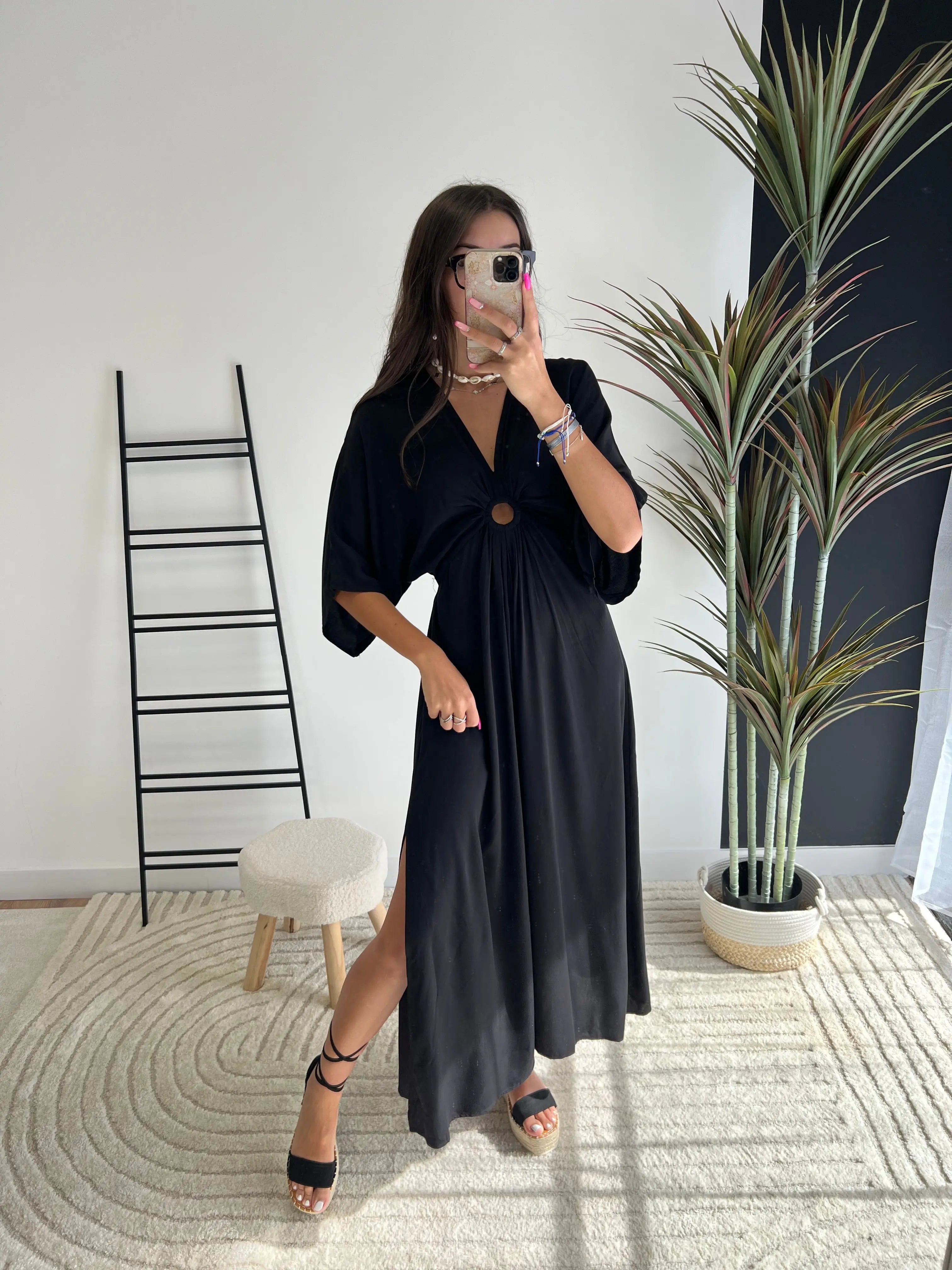 Robe longue noir DS.Sélection