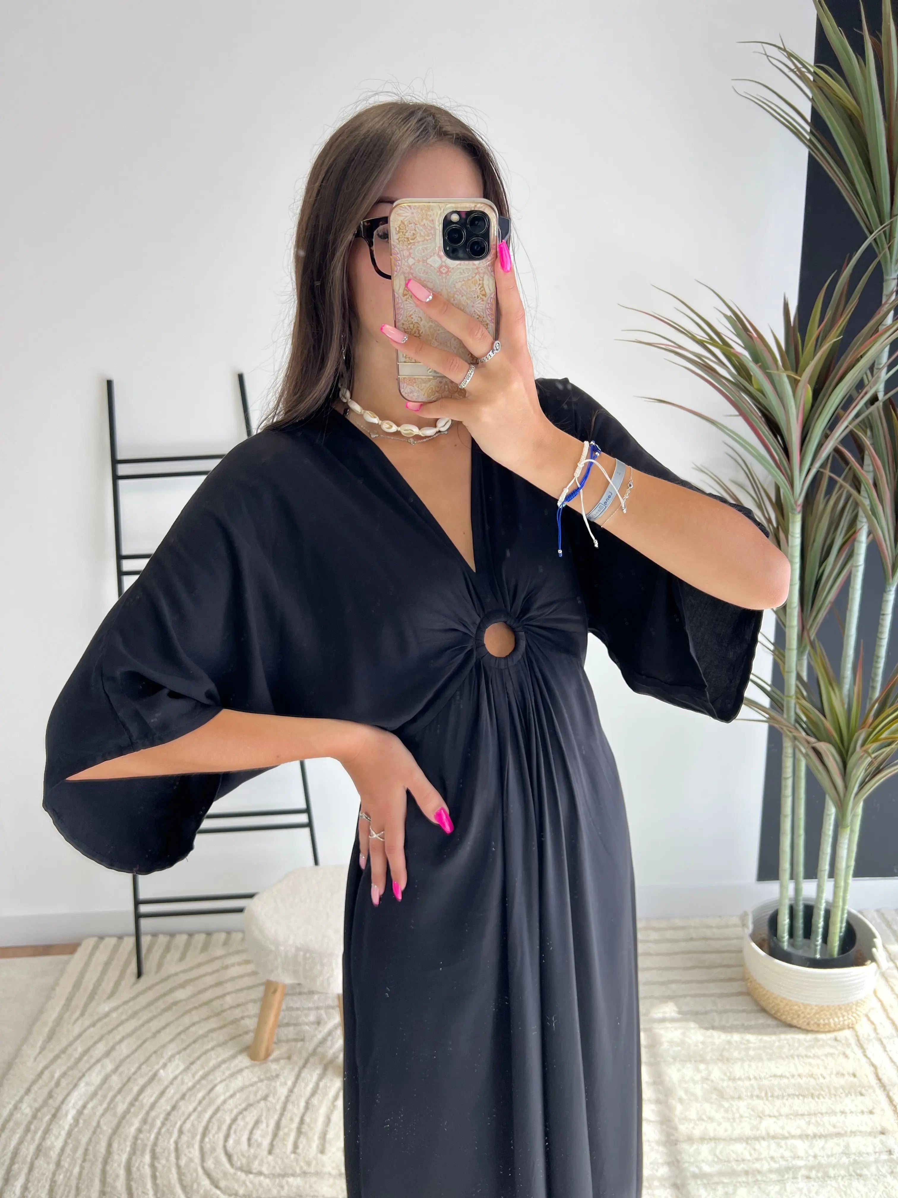 Robe longue noir DS.Sélection