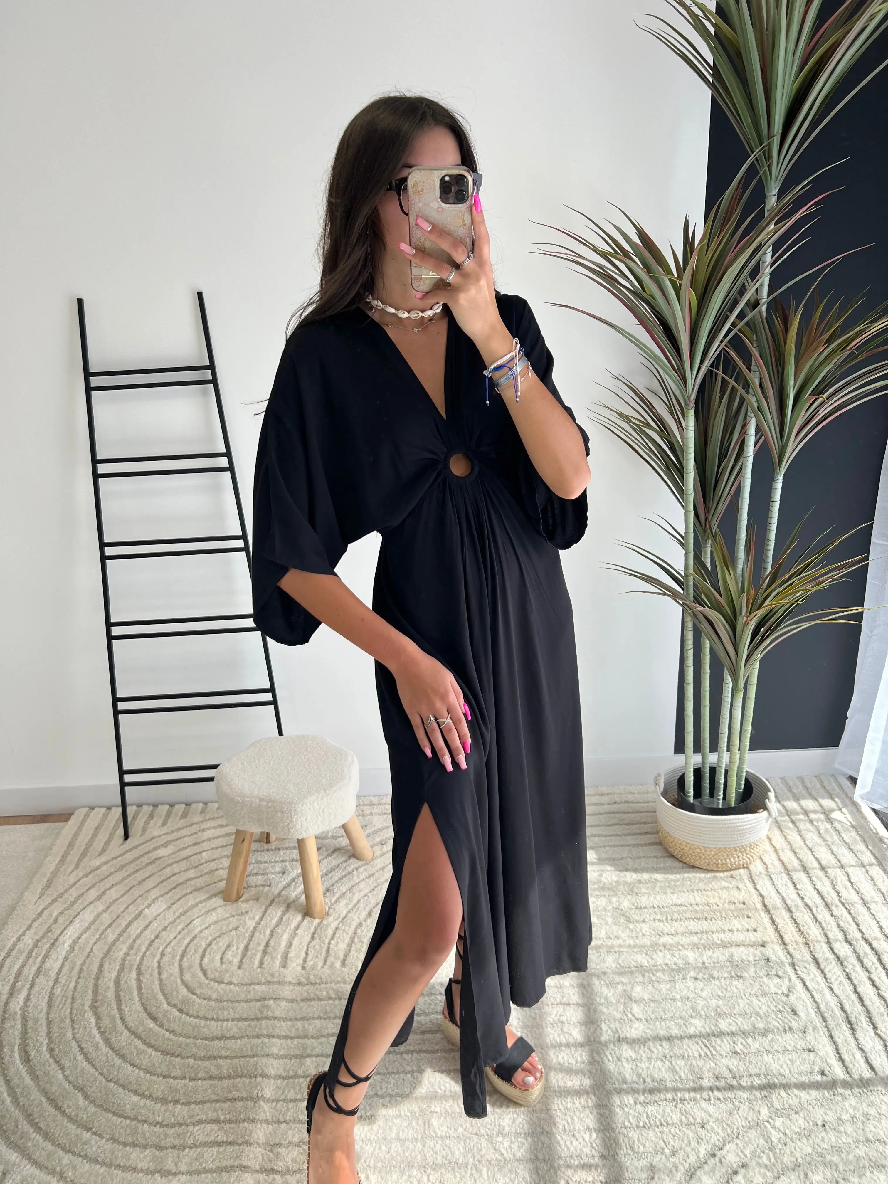 Robe longue noir DS.Sélection