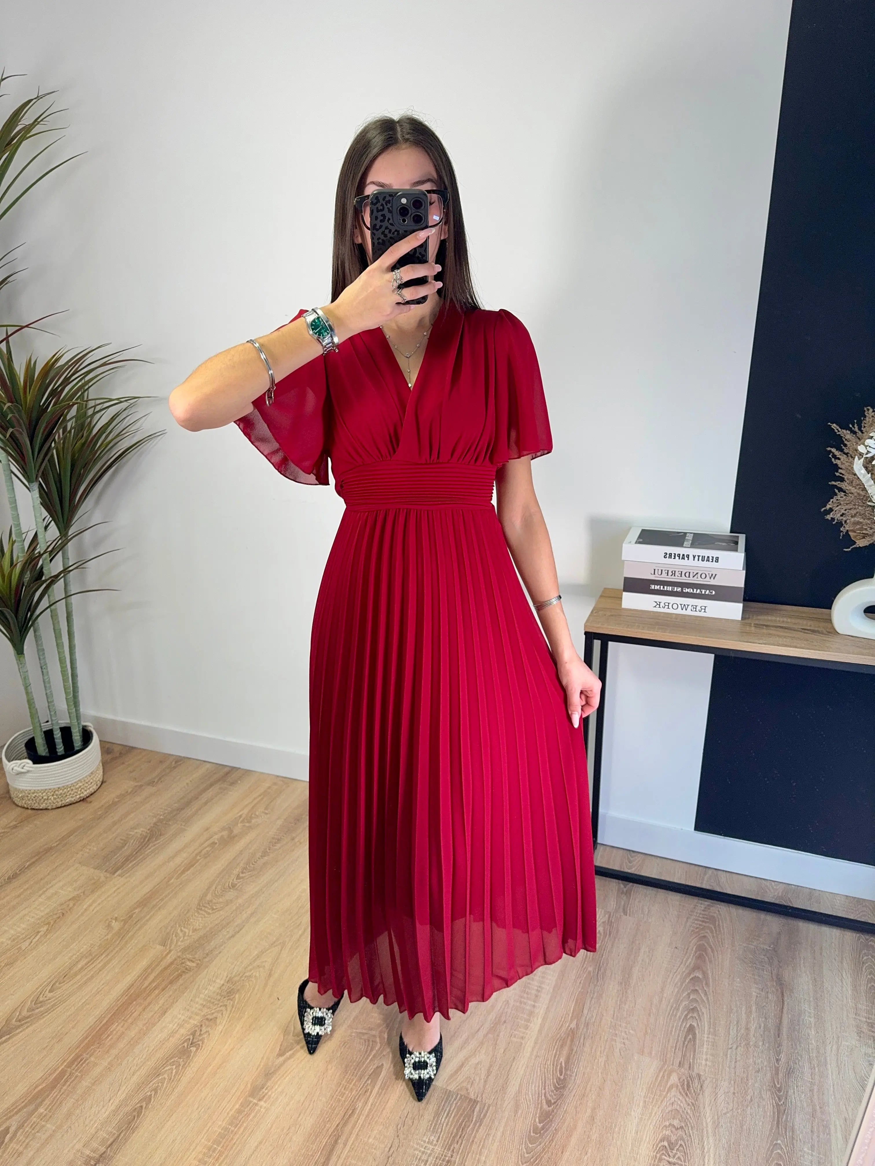 Robe plissée Ava DS.Sélection