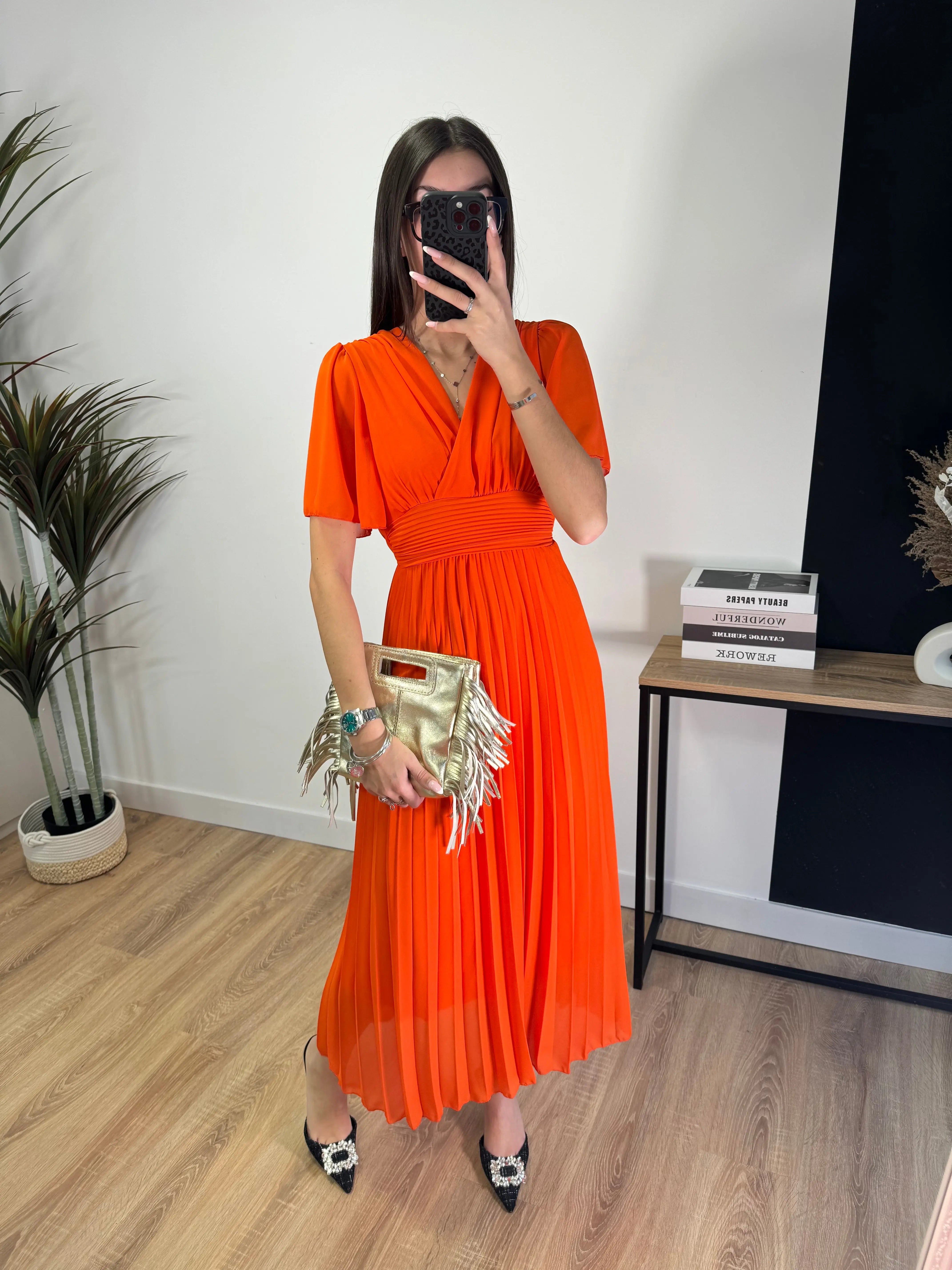 Robe plissée Ava DS.Sélection
