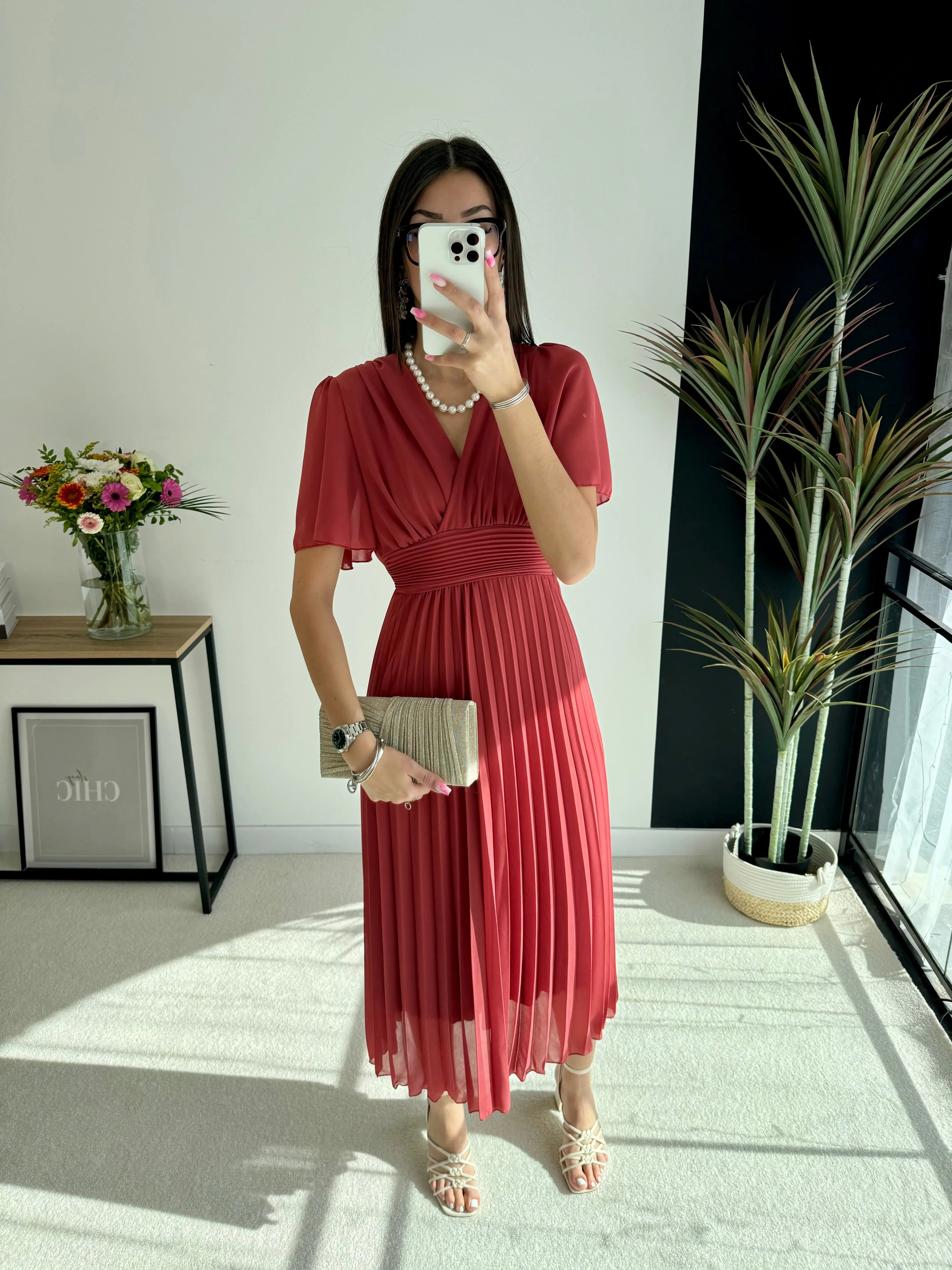 Robe plissée Ava DS.Sélection