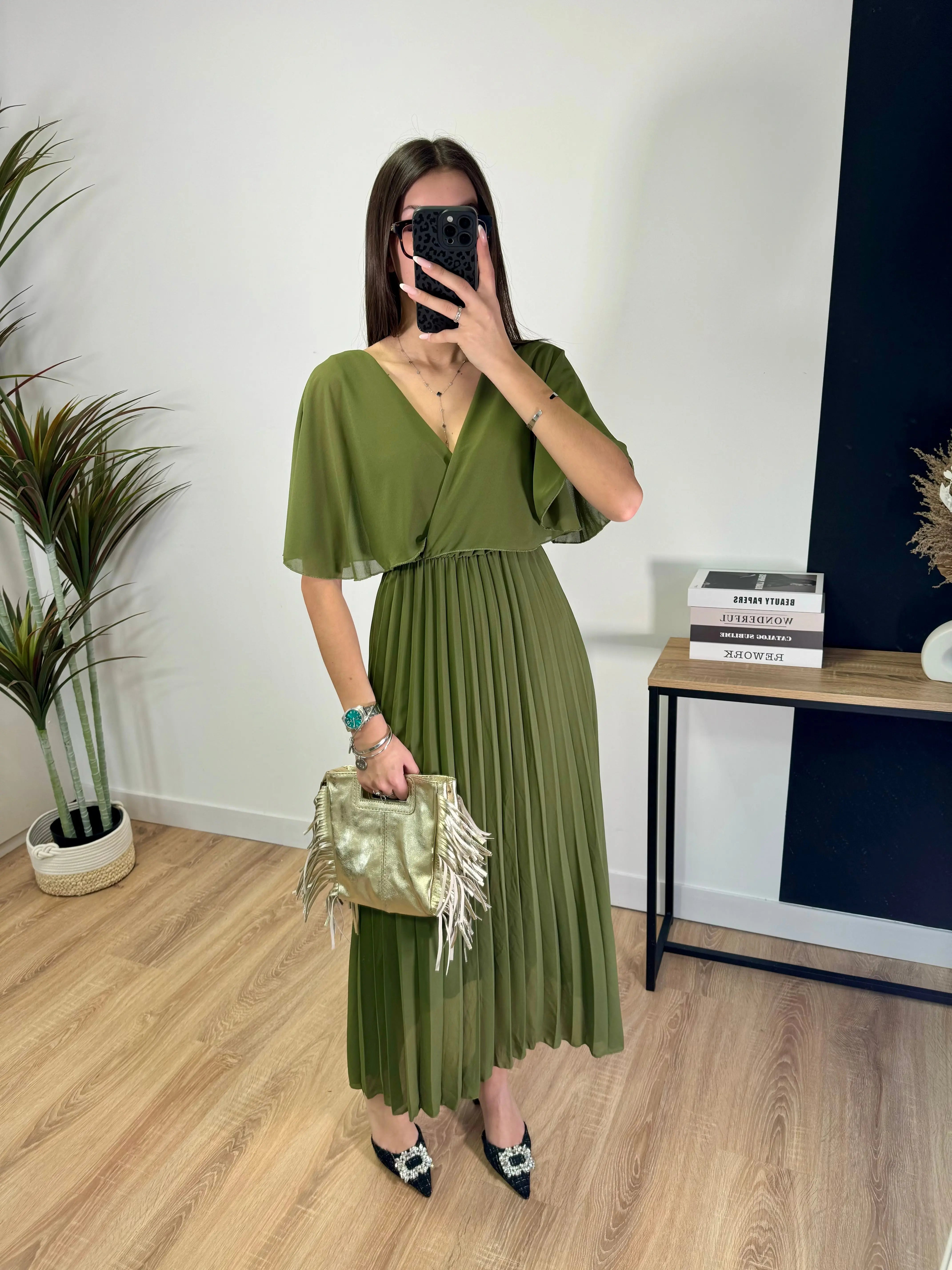 Robe plissée Lina DS.Sélection