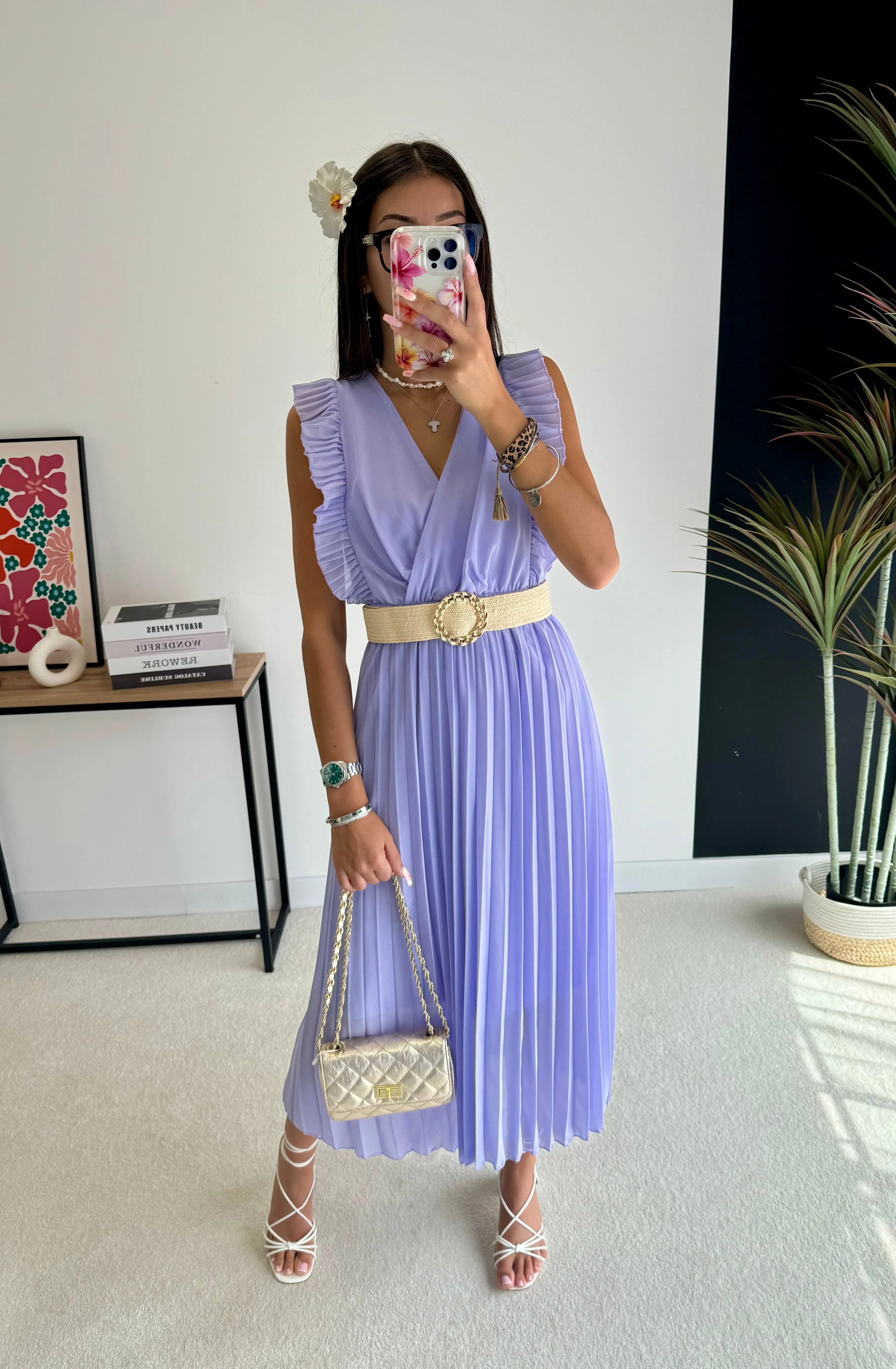 Robe plissée Milla DS.Sélection