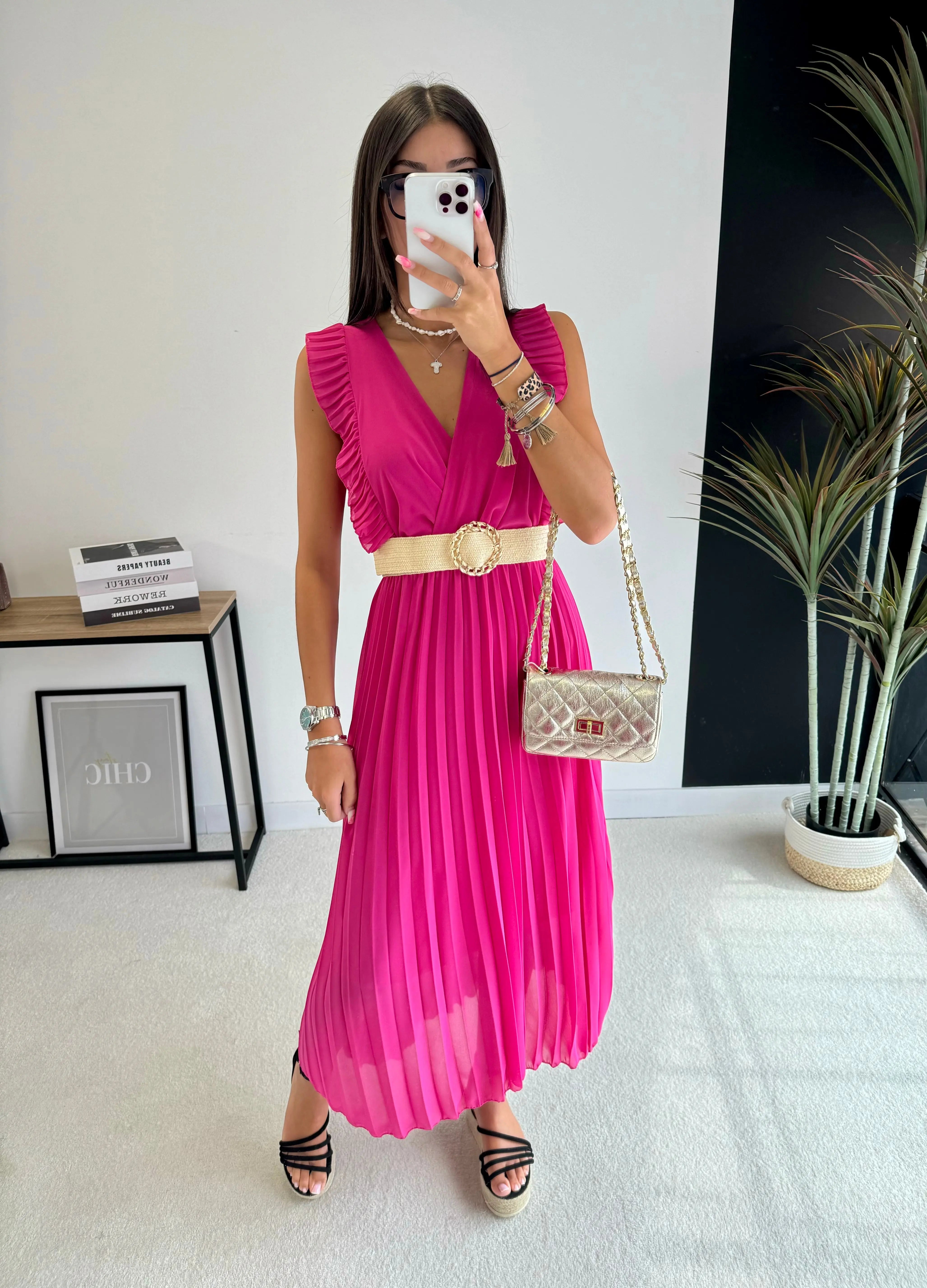 Robe plissée Milla DS.Sélection