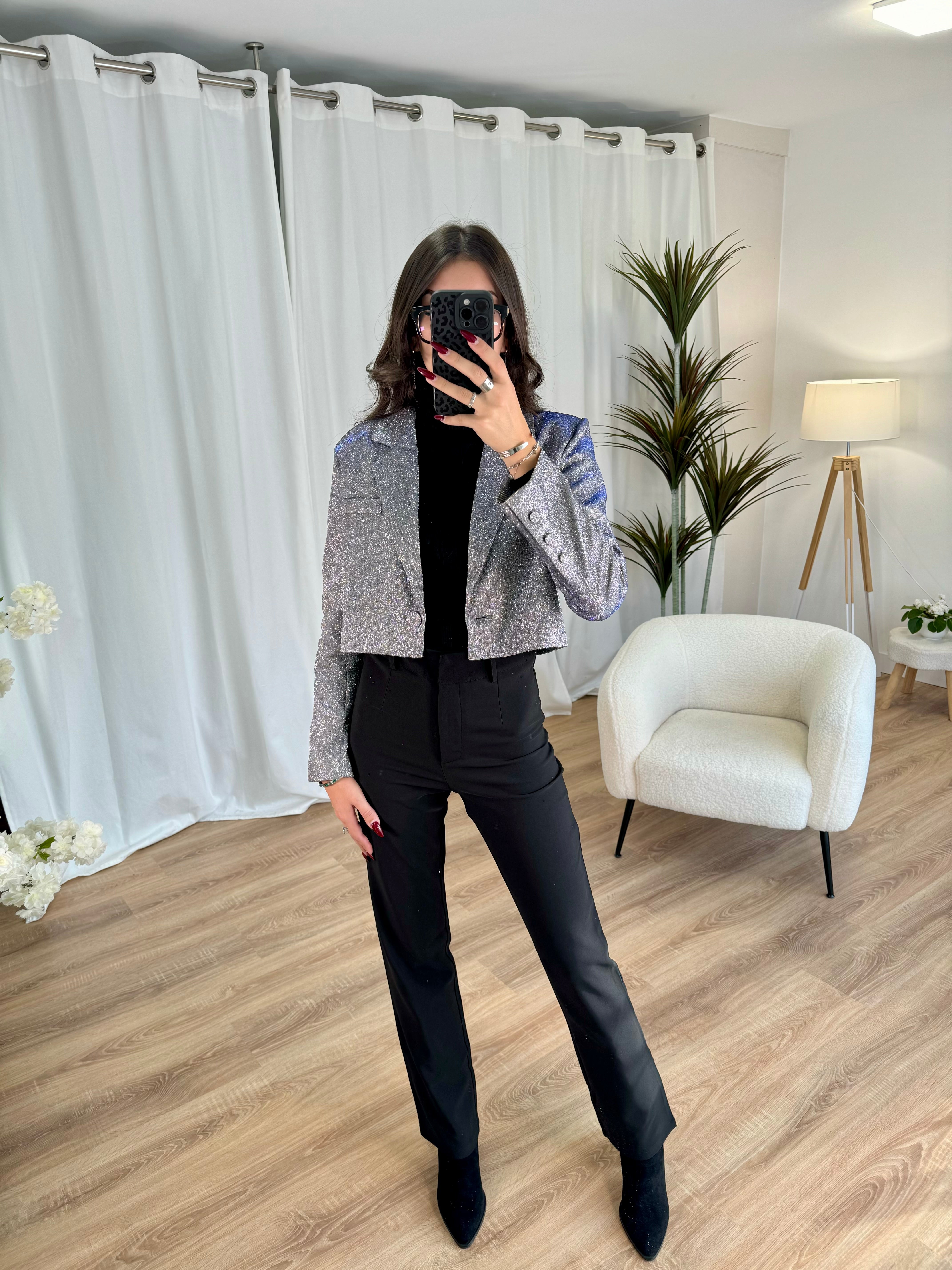 Blazer pailleté