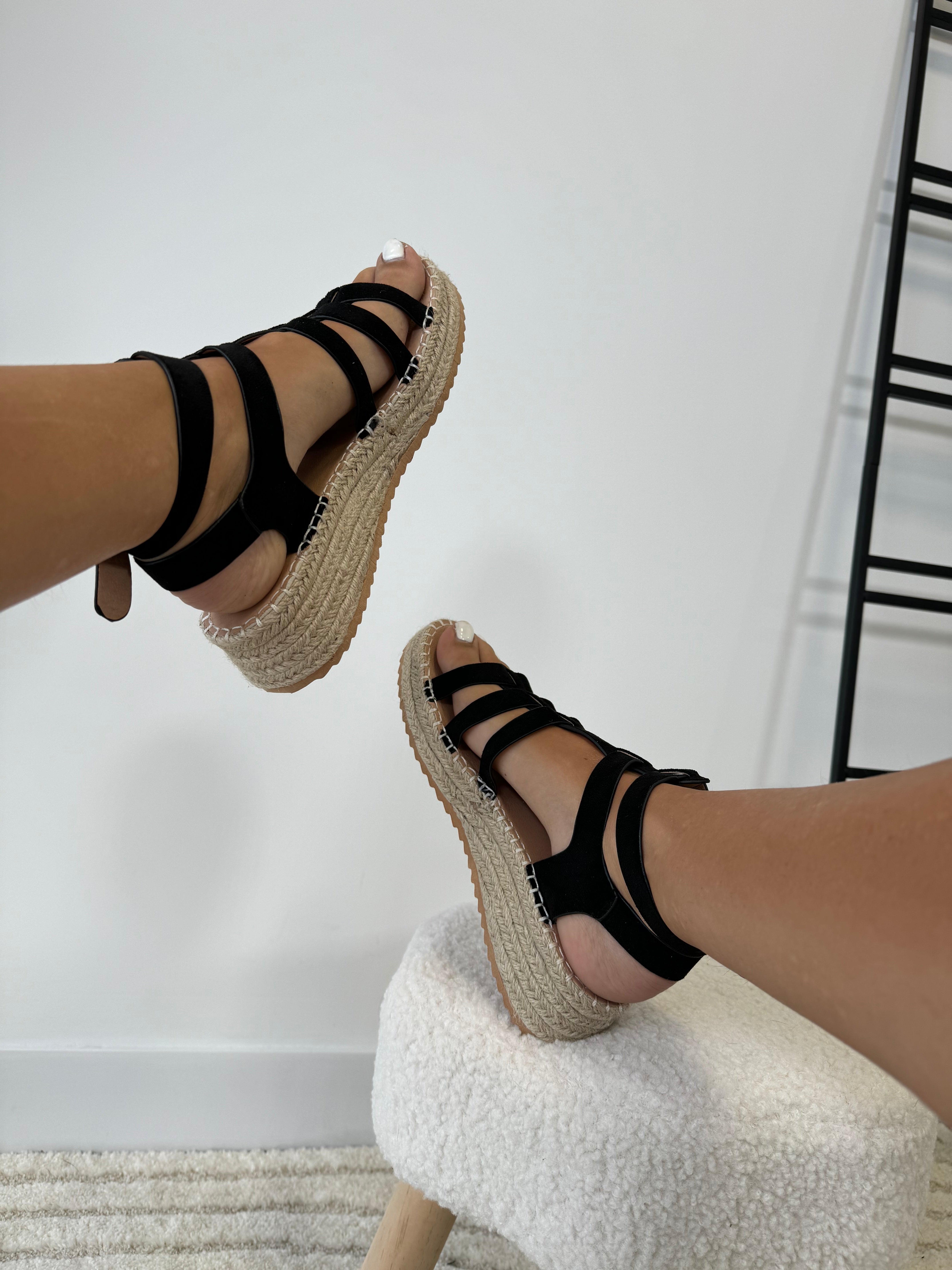 Sandales noires