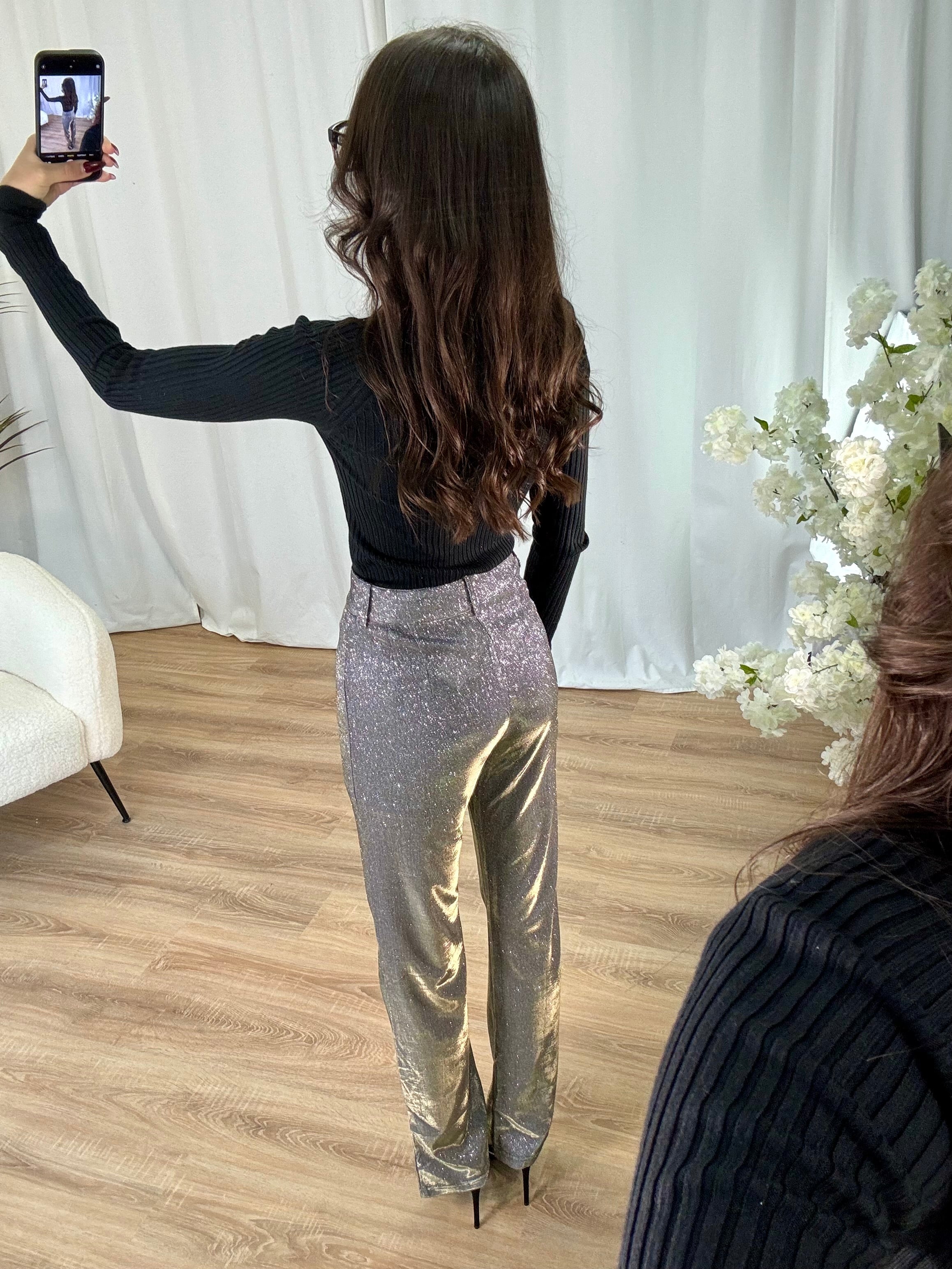 Pantalon pailleté