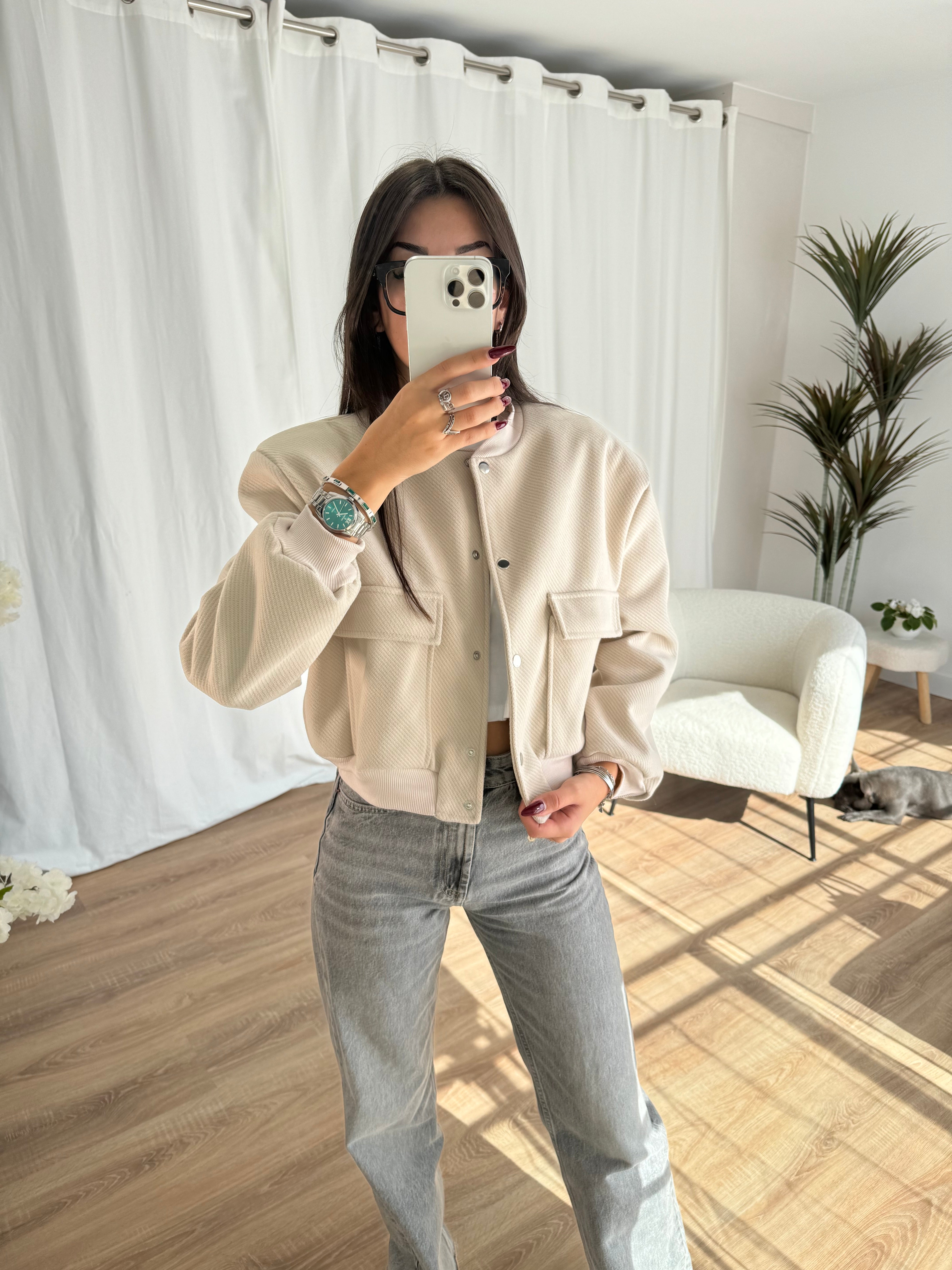 Veste beige