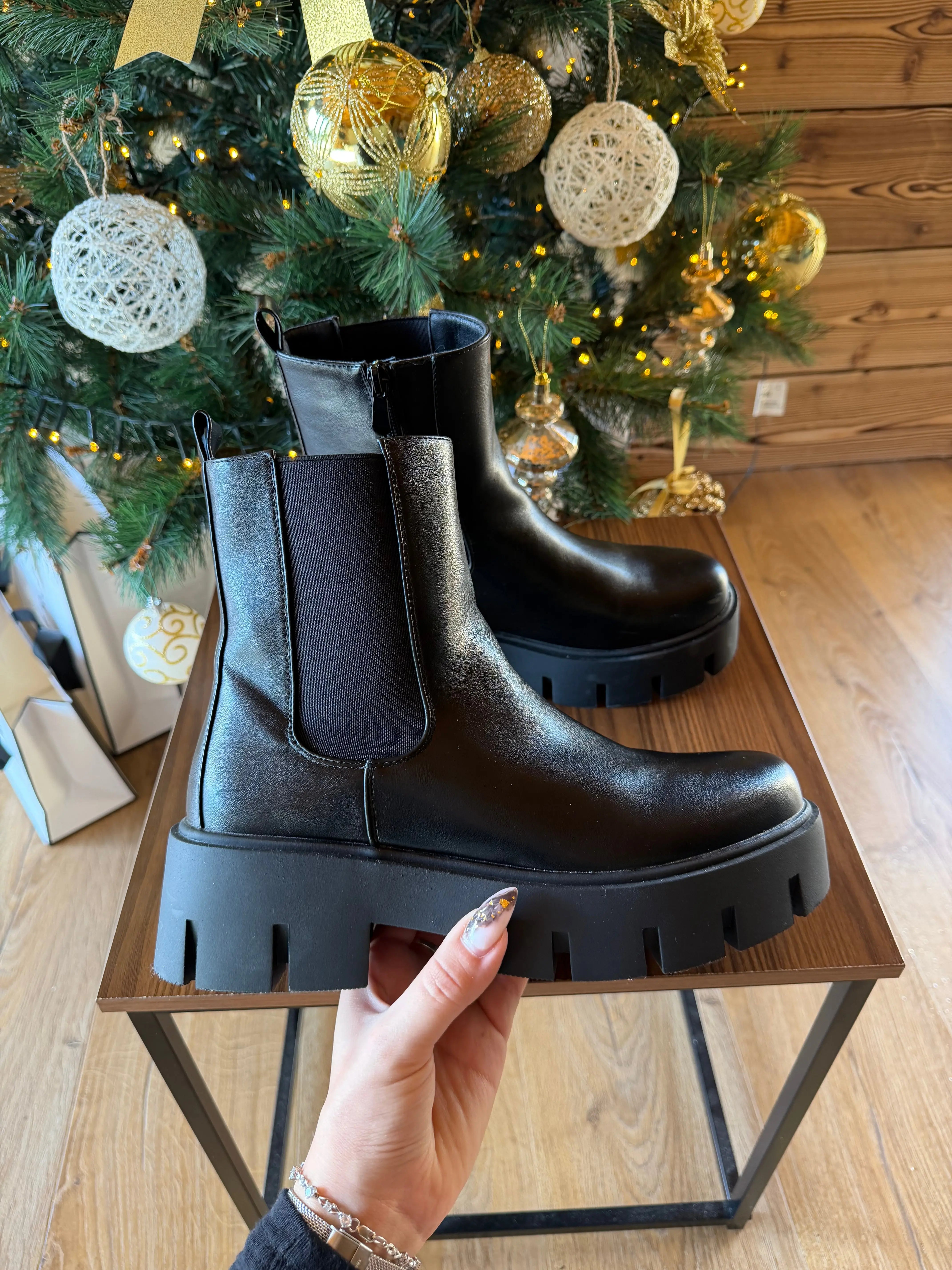 Bottines noires DS.Sélection