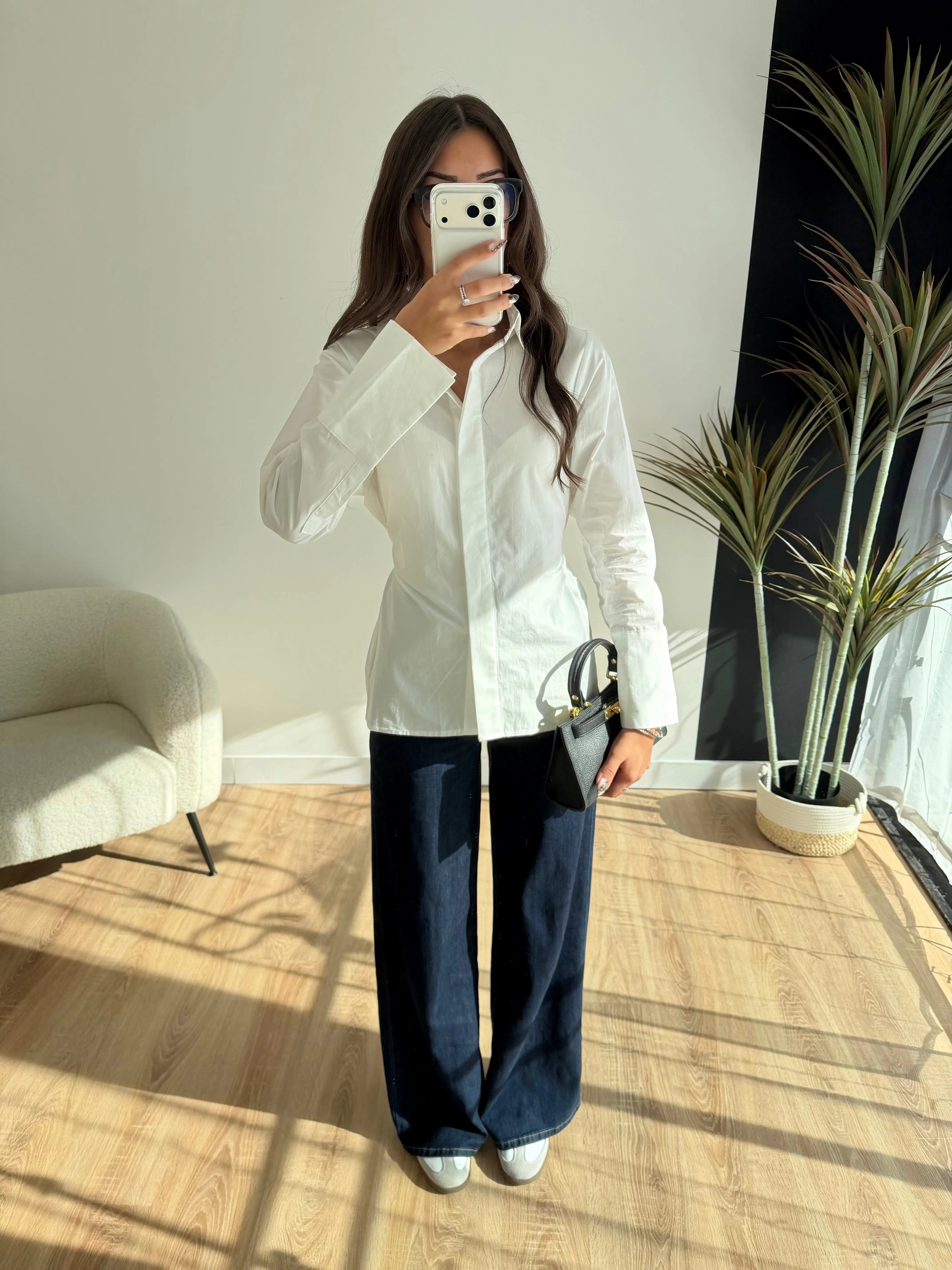 Chemise blanche cintrée DS.Sélection