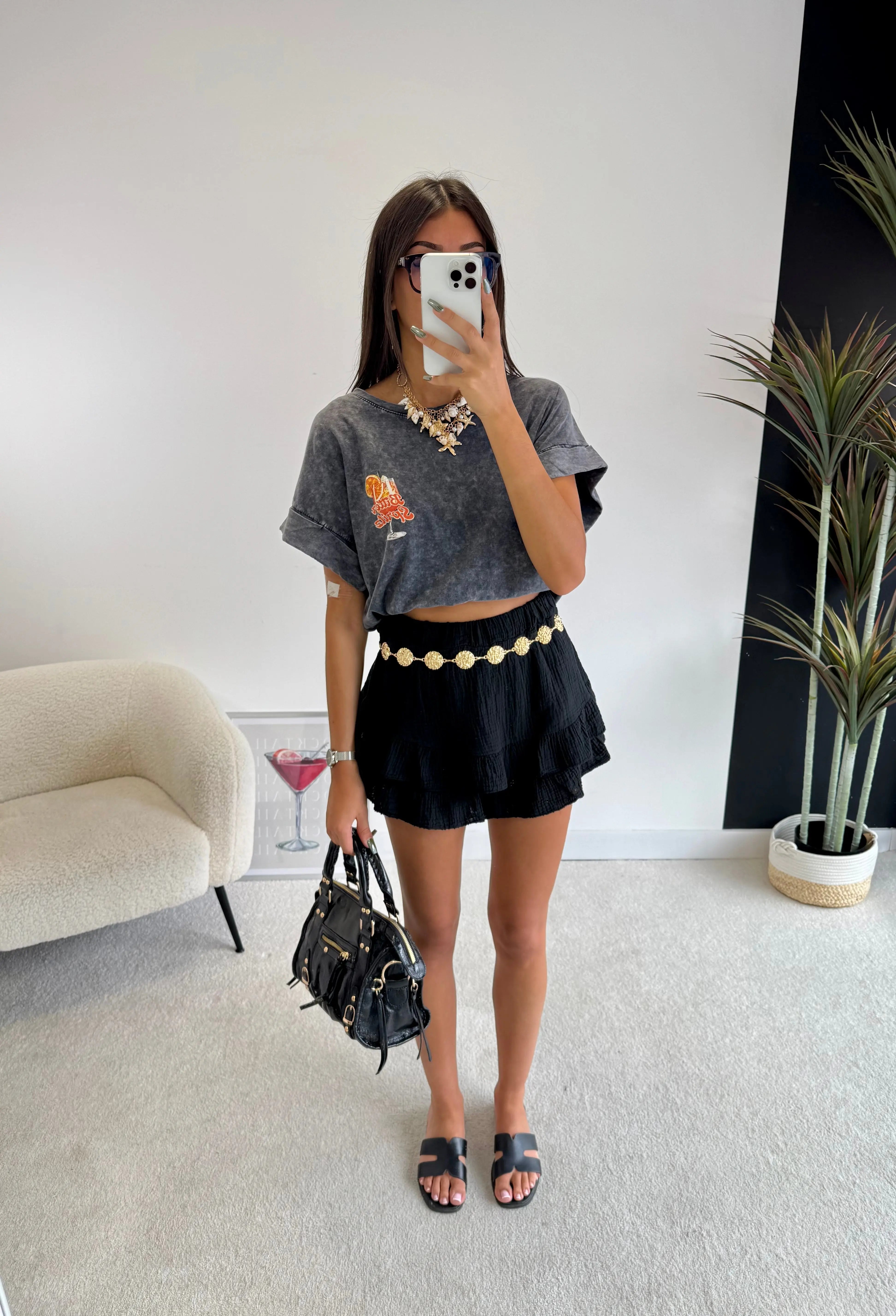 Jupe short en coton DS.Sélection