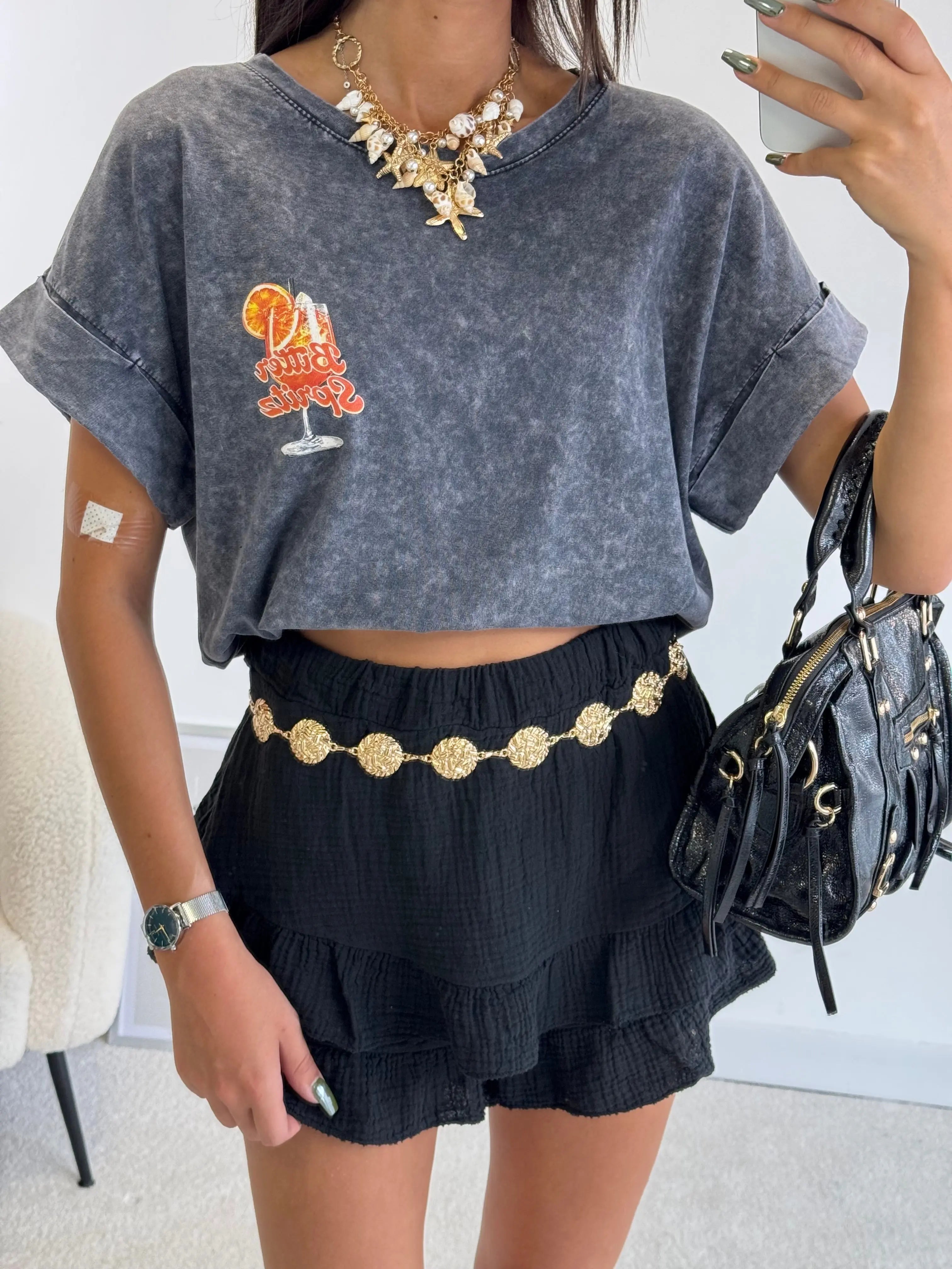 Jupe short en coton DS.Sélection