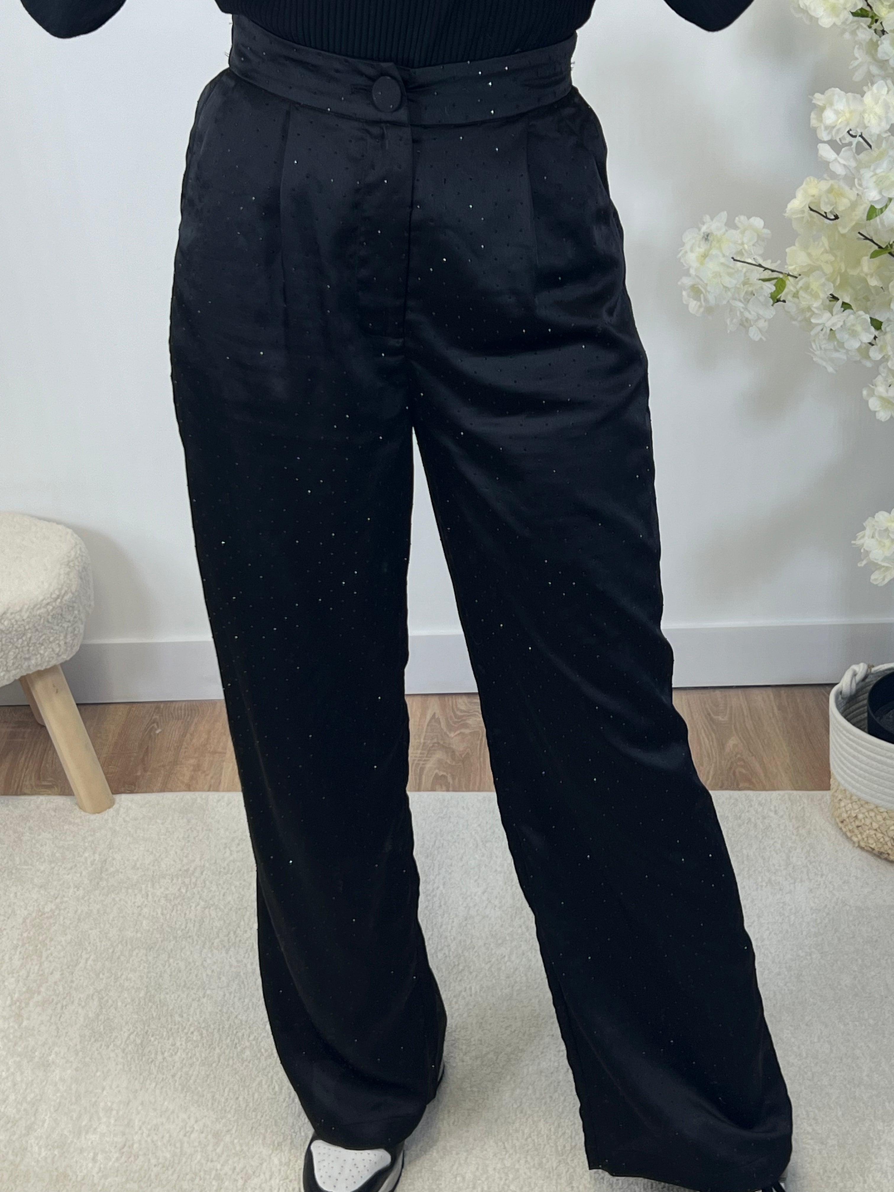 Pantalon à strass DS.Sélection