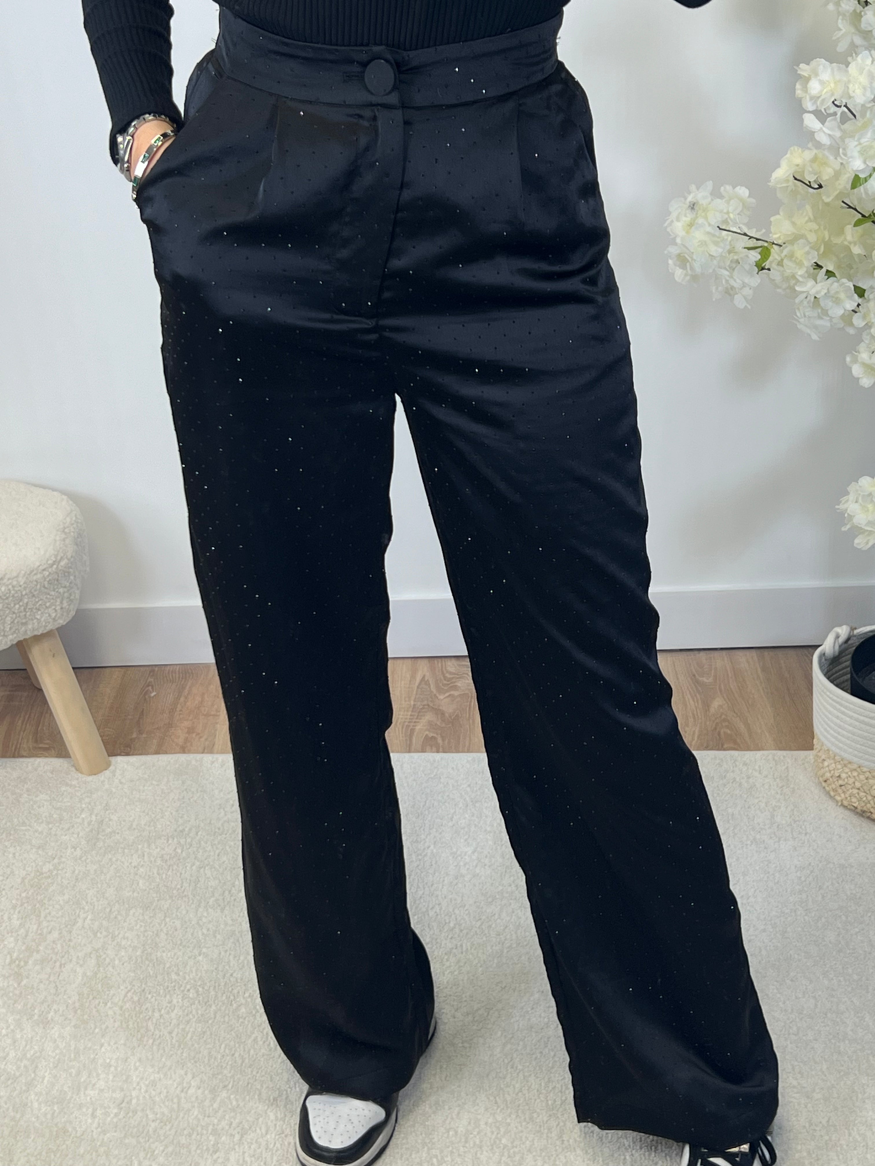 Pantalon à strass DS.Sélection