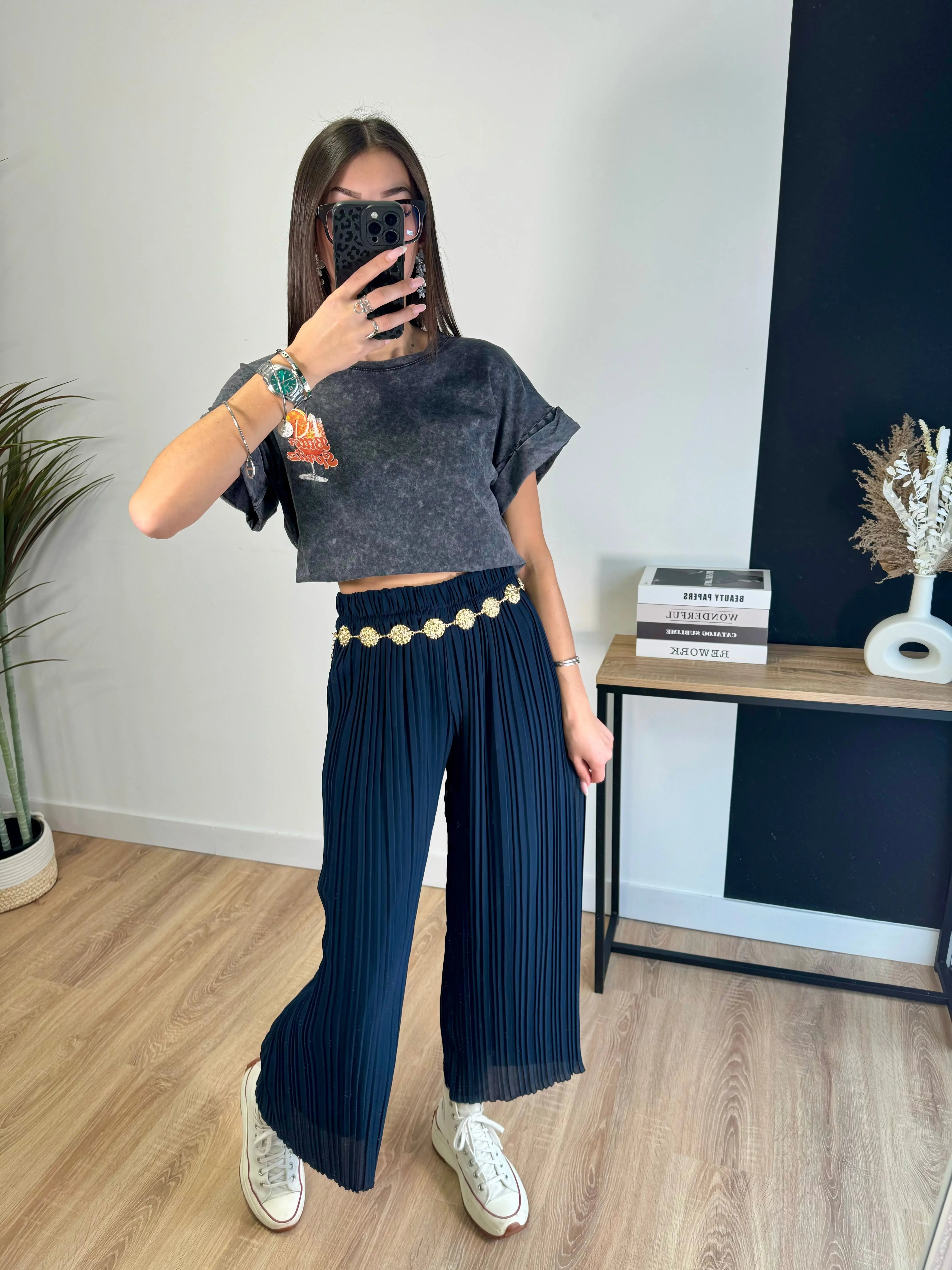 Pantalon plissé Léa DS.Sélection