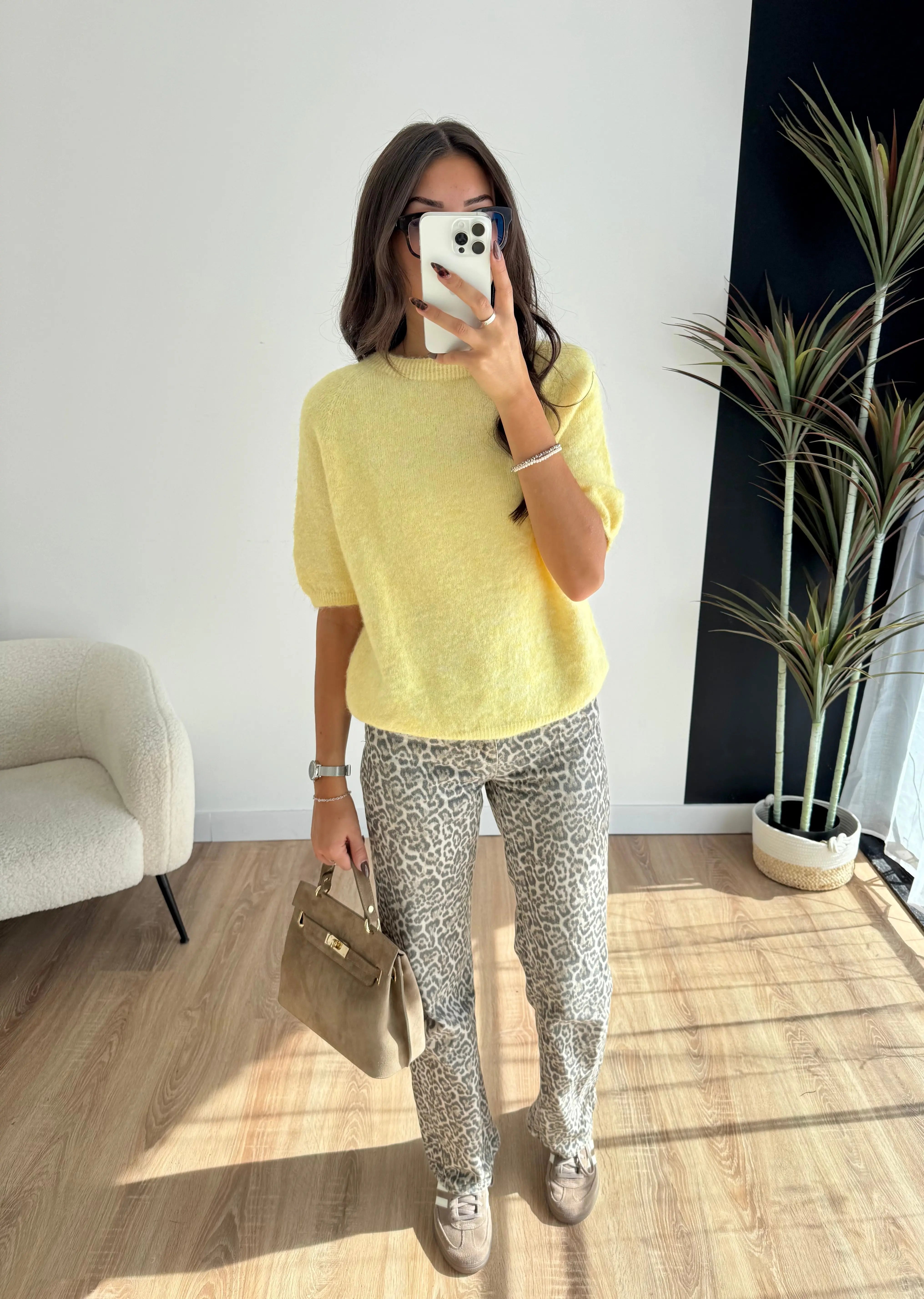 Pull jaune DS.Sélection