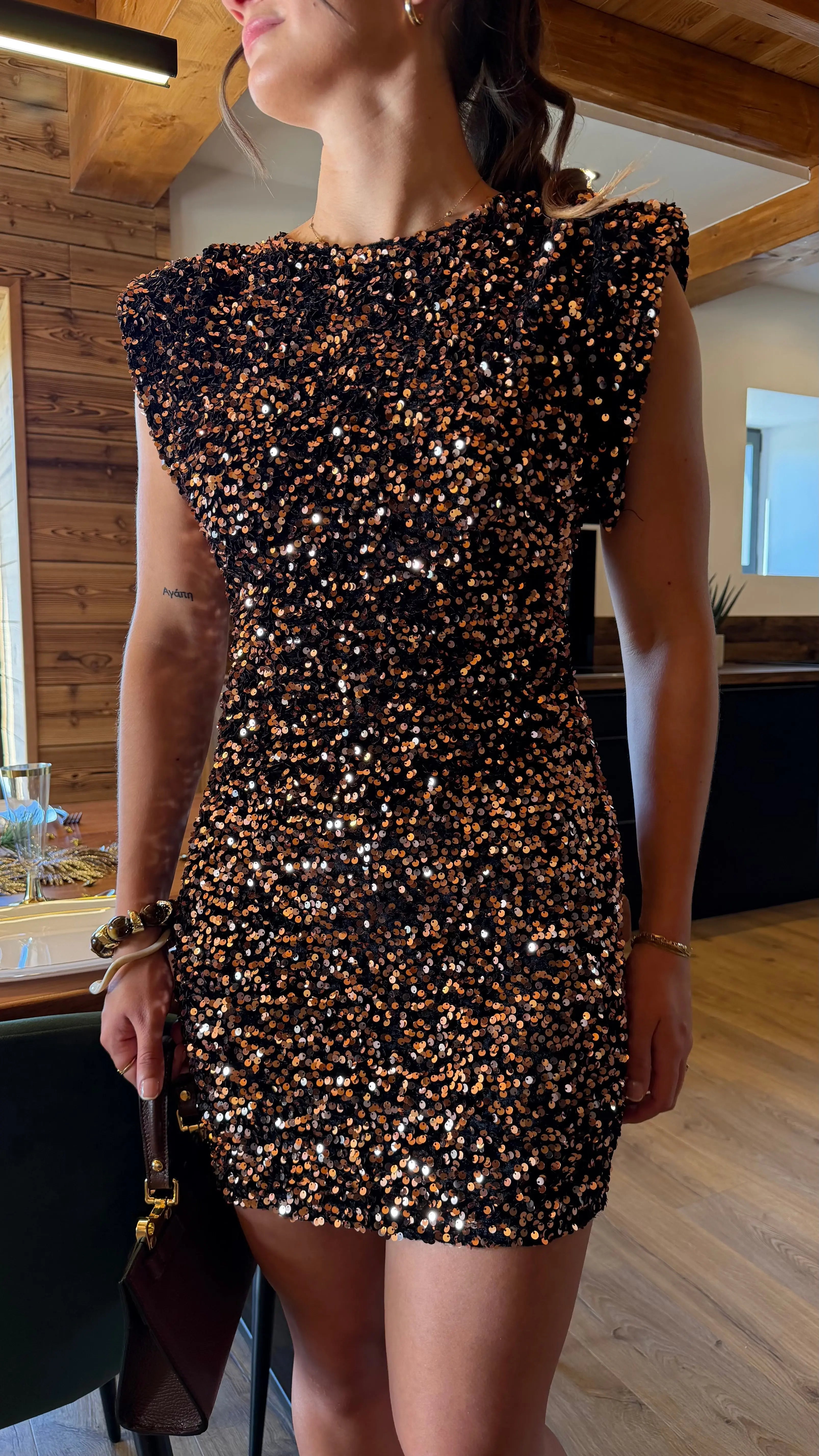 Robe Stella bronze DS.Sélection