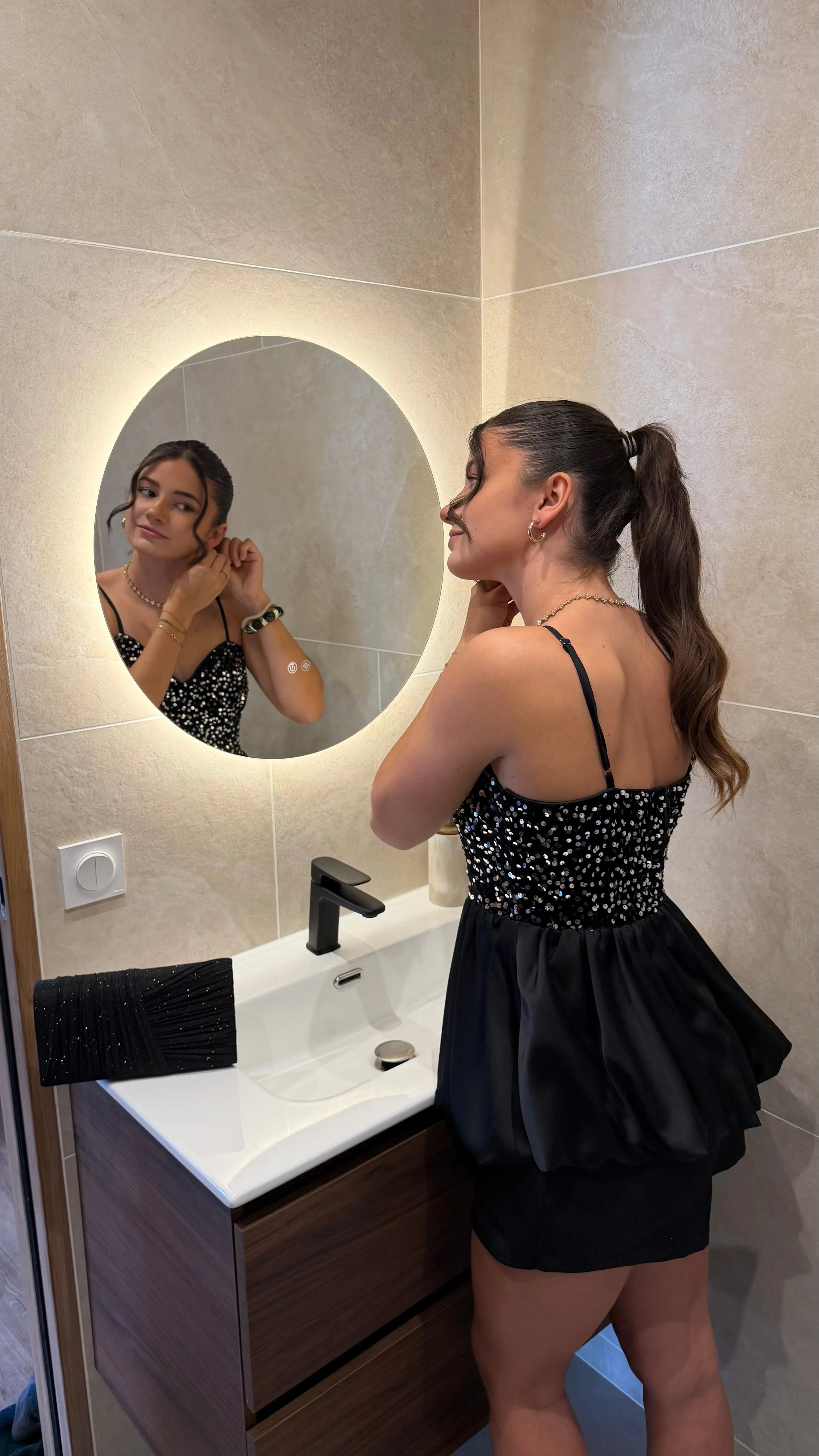 Top Anaïs argenté DS.Sélection