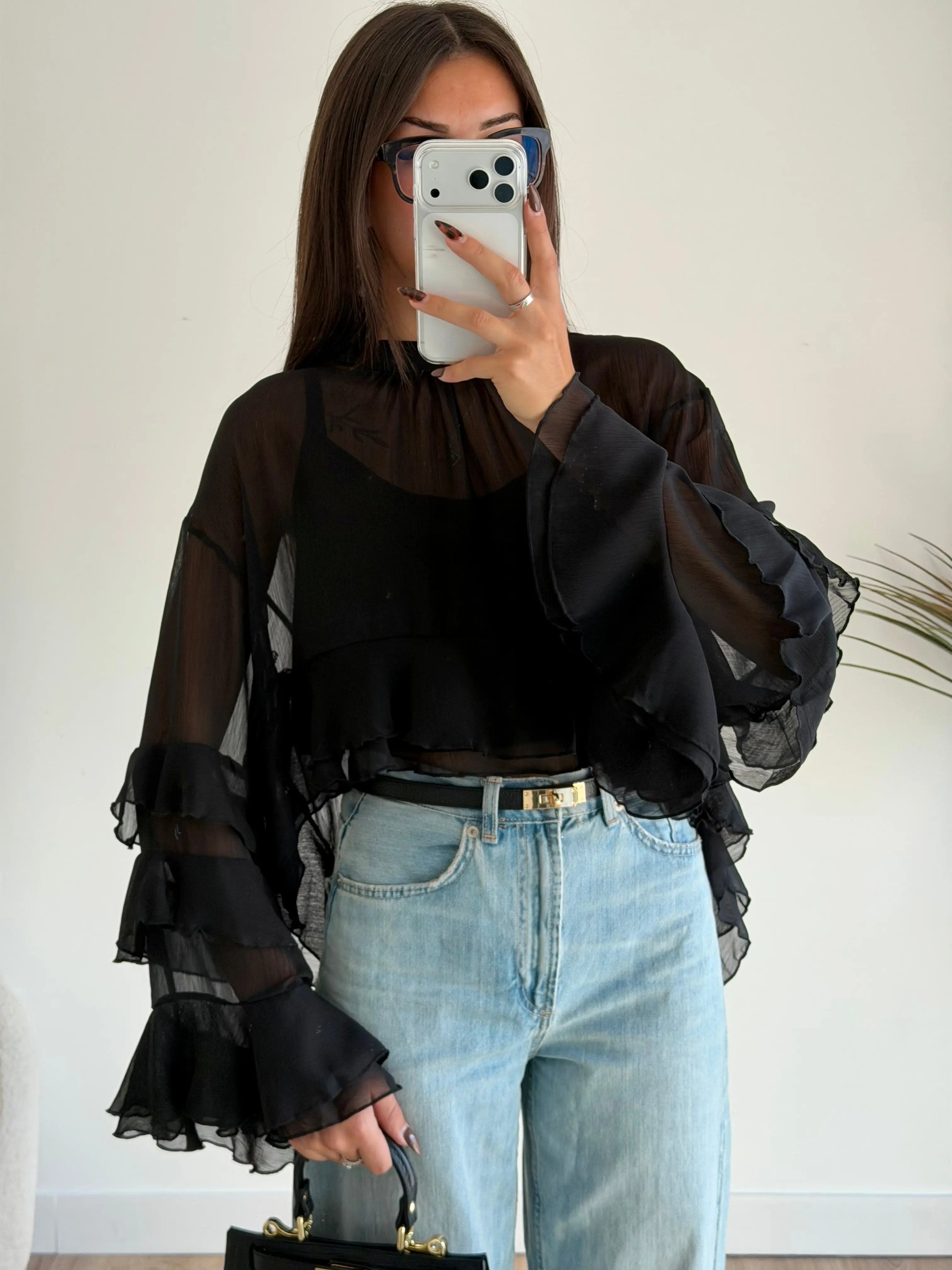 Top à volant DS.Sélection